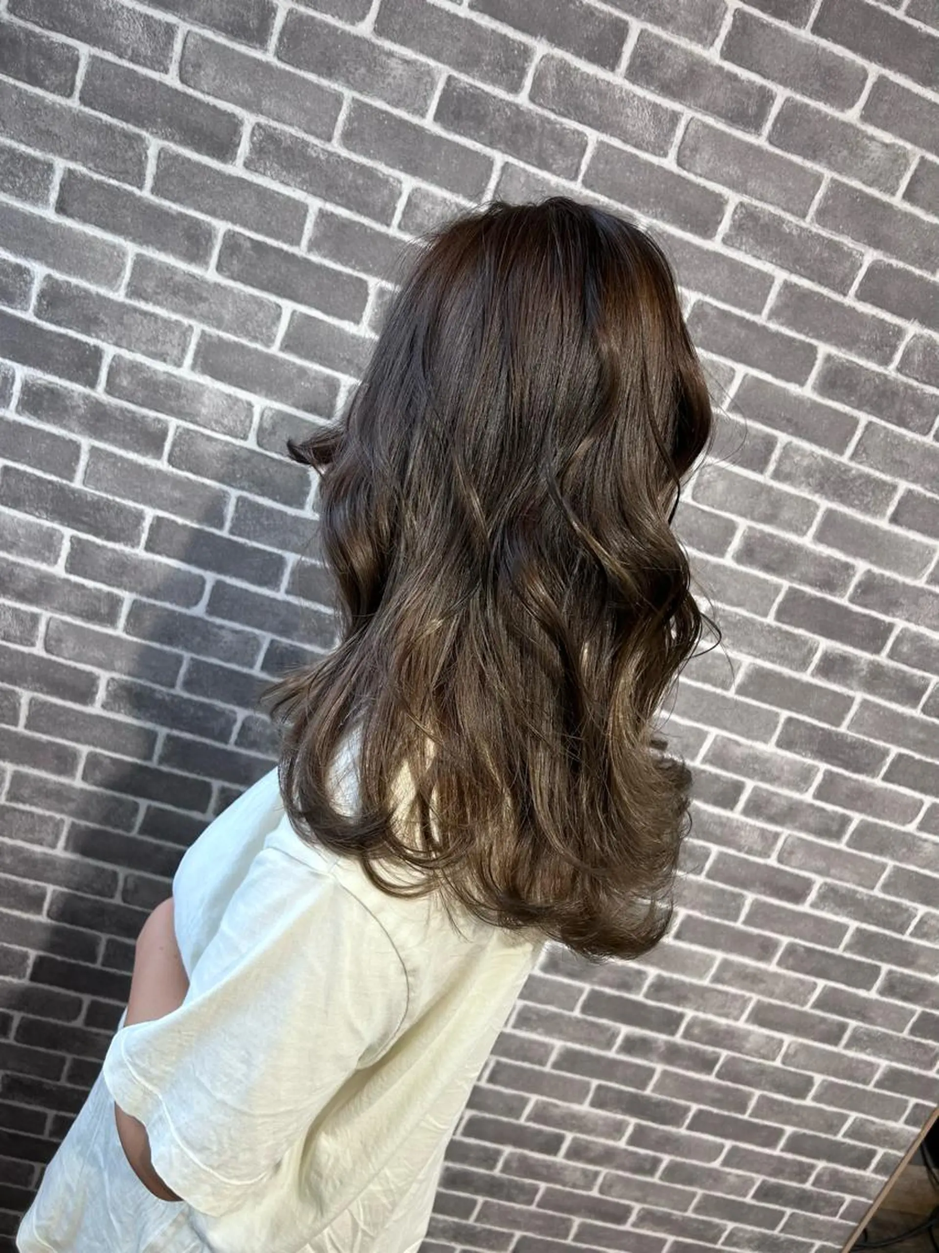 ロング 外国人風カラー ハイライト 韓国風ヘア レイヤーカット カット ヘアカラー AN'TIA小作所属・AN'TIA小作代表 ⭐︎kazuma⭐︎のヘアスタイル