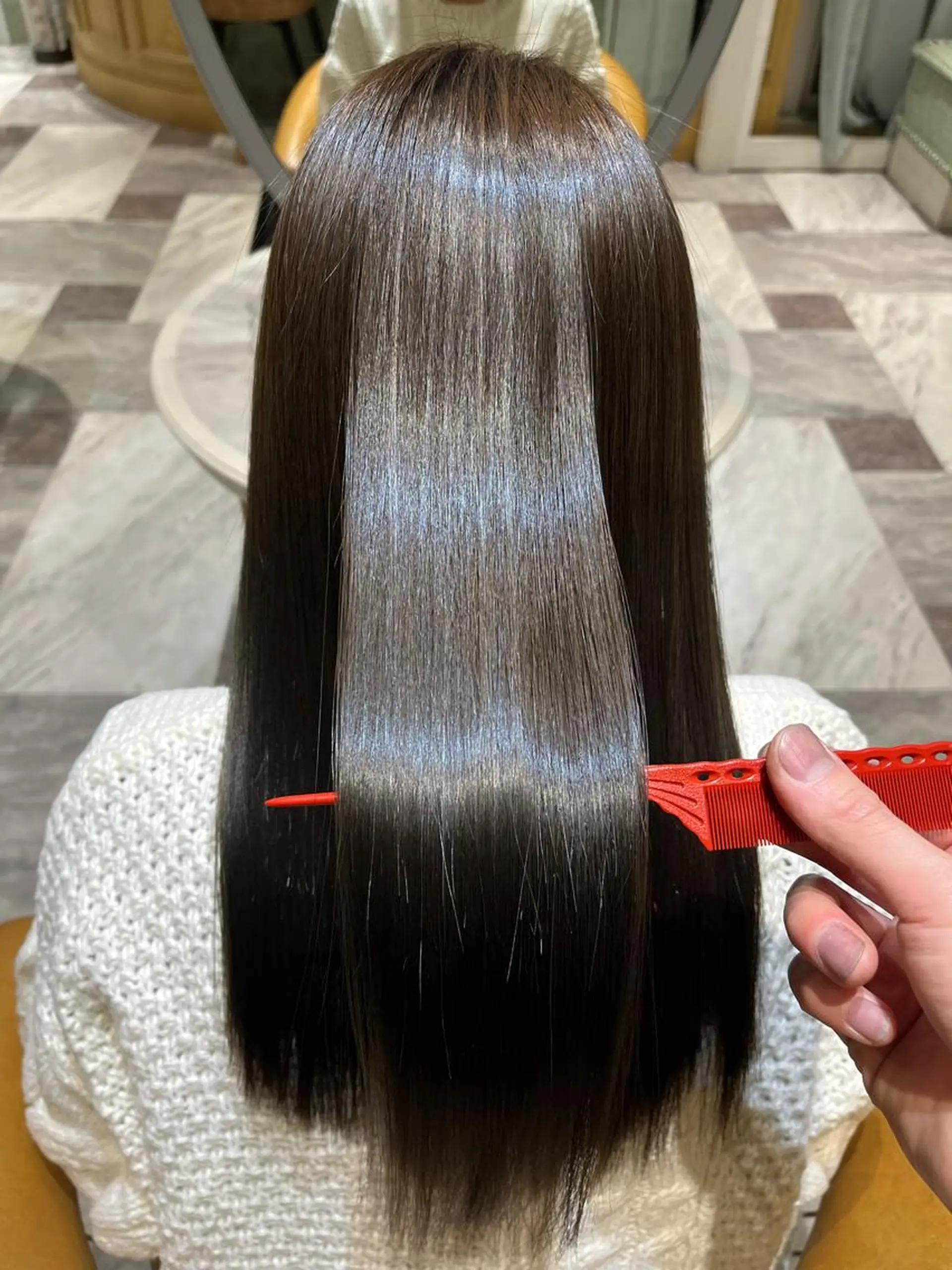 カラー TJ天気予報　末広店 Part9所属・髪質改善/艶カラー 縮毛矯正/ユウトのヘアスタイル