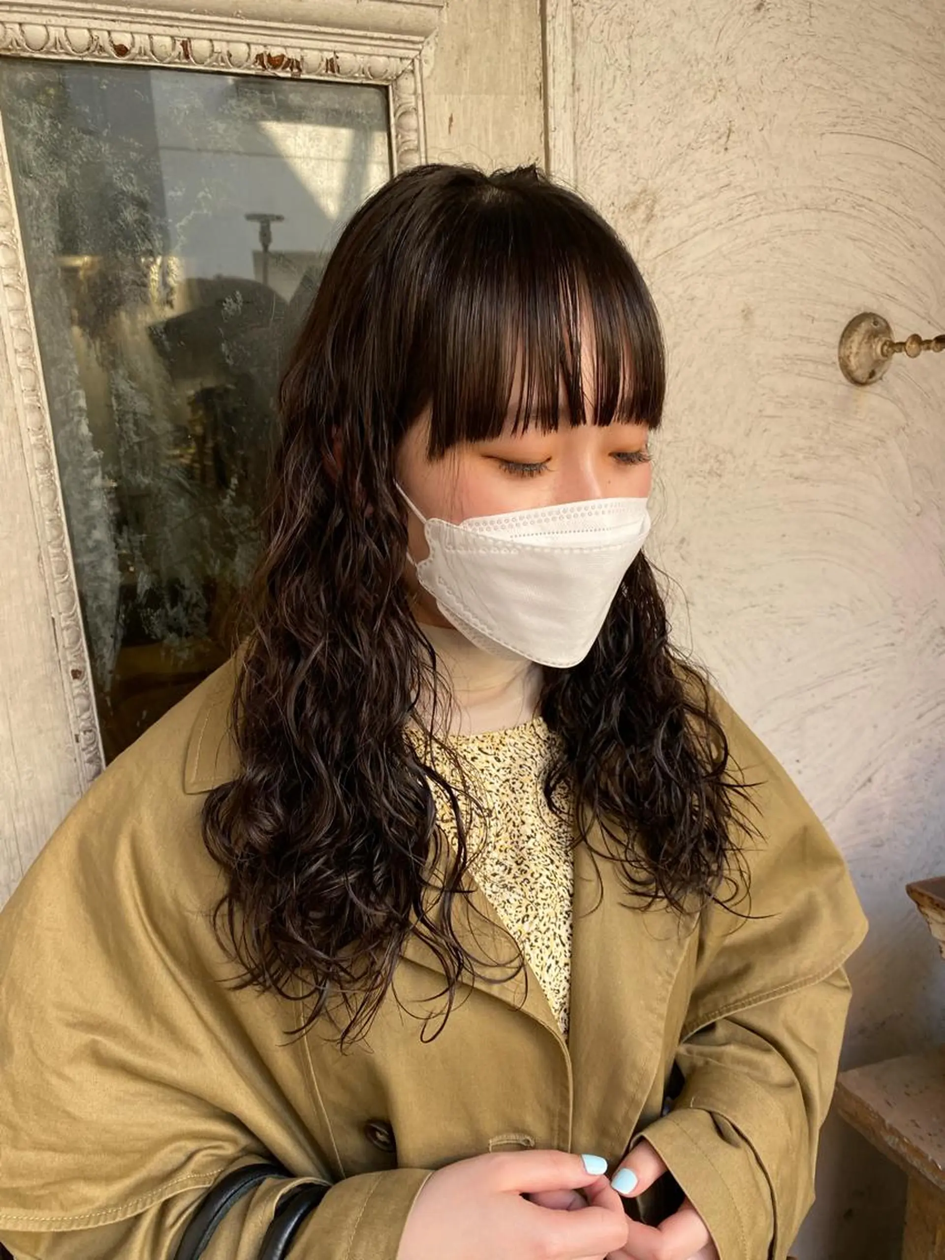 ミディアム パーマ お任せヘア☘️☘️ 及川渚のヘアスタイル