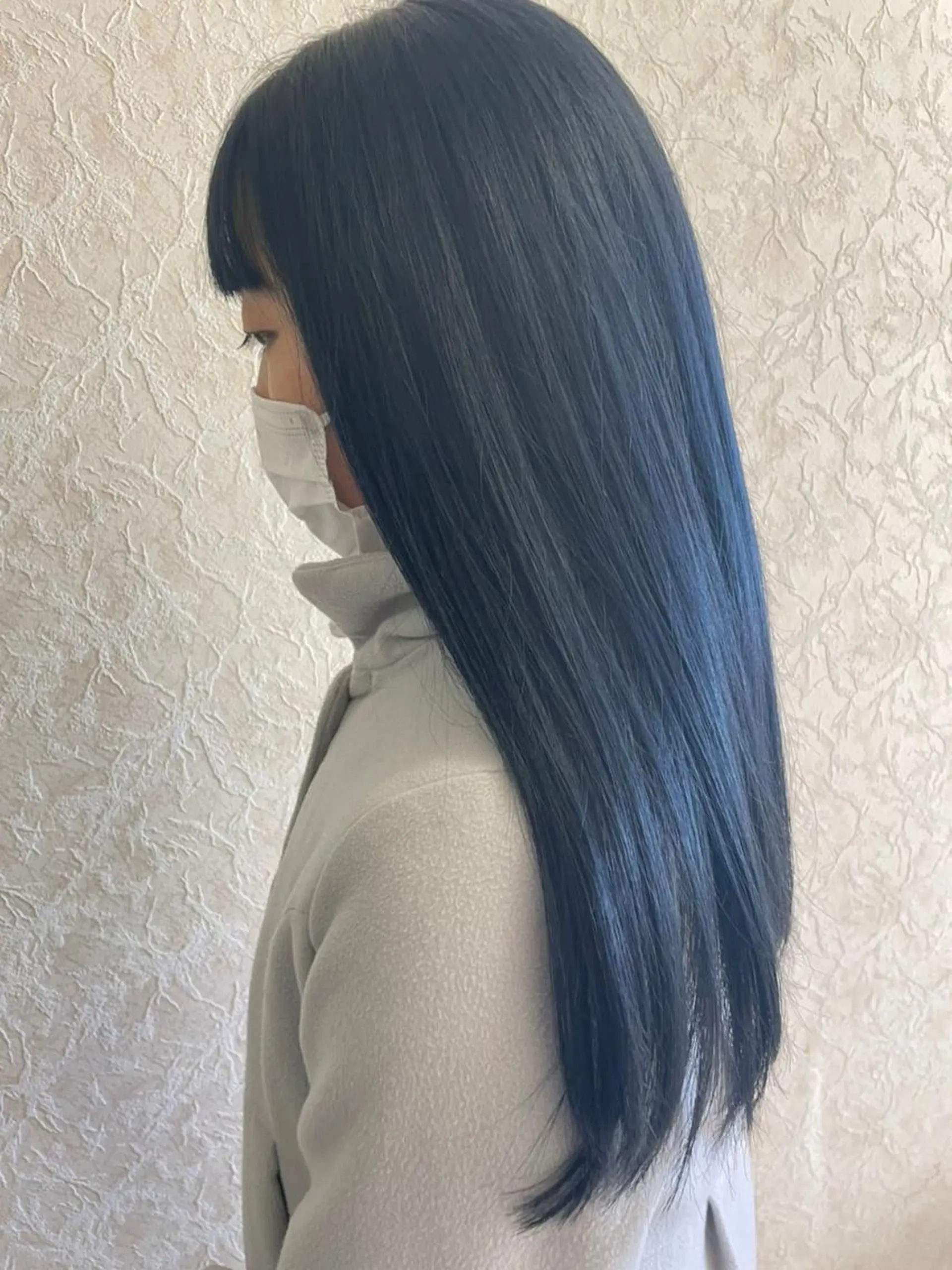 ミディアム カラー パーマ ヘアアレンジ ミディアムパーマ アディクシーカラー アッシュ バレイヤージュ ミストバング 初めでも安心🌟 newi町田✂のヘアスタイル