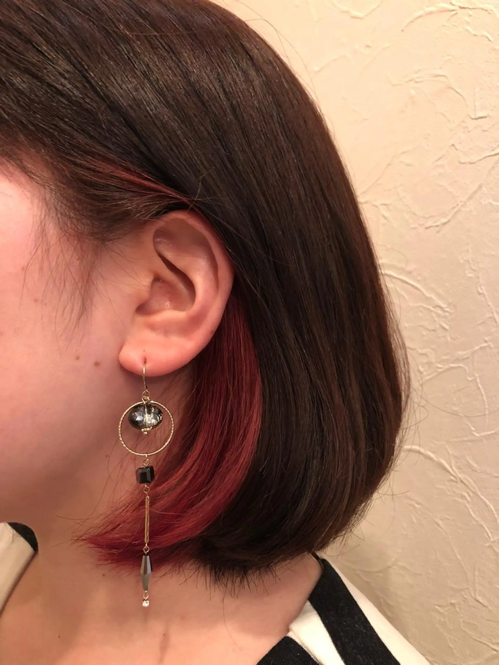 ショート カラー ヘアアレンジ IVY joure Suzu.のヘアスタイル