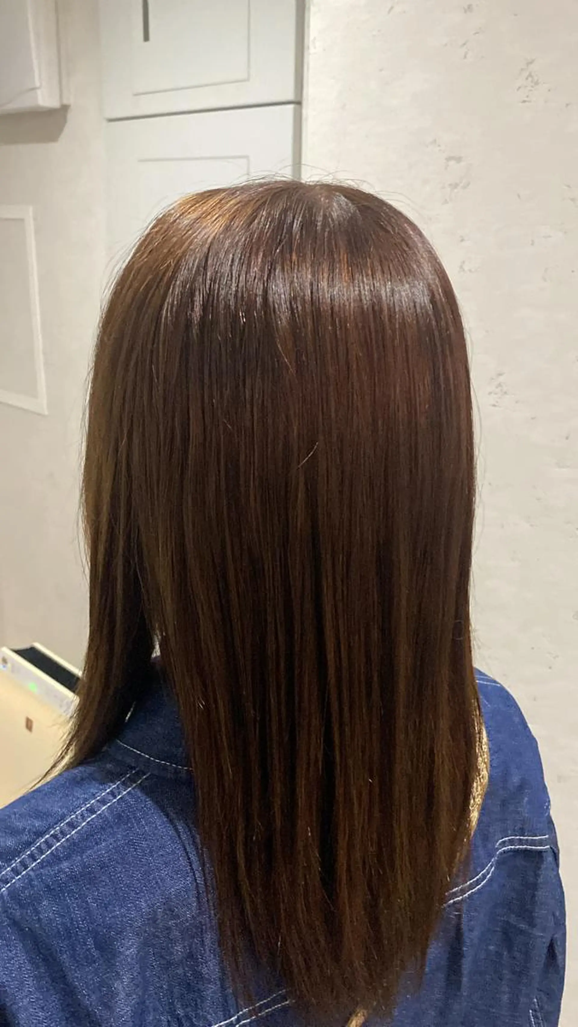 ロング カラー JOS所属・上野/エフェクトブリ ーチ✂︎touiのヘアスタイル