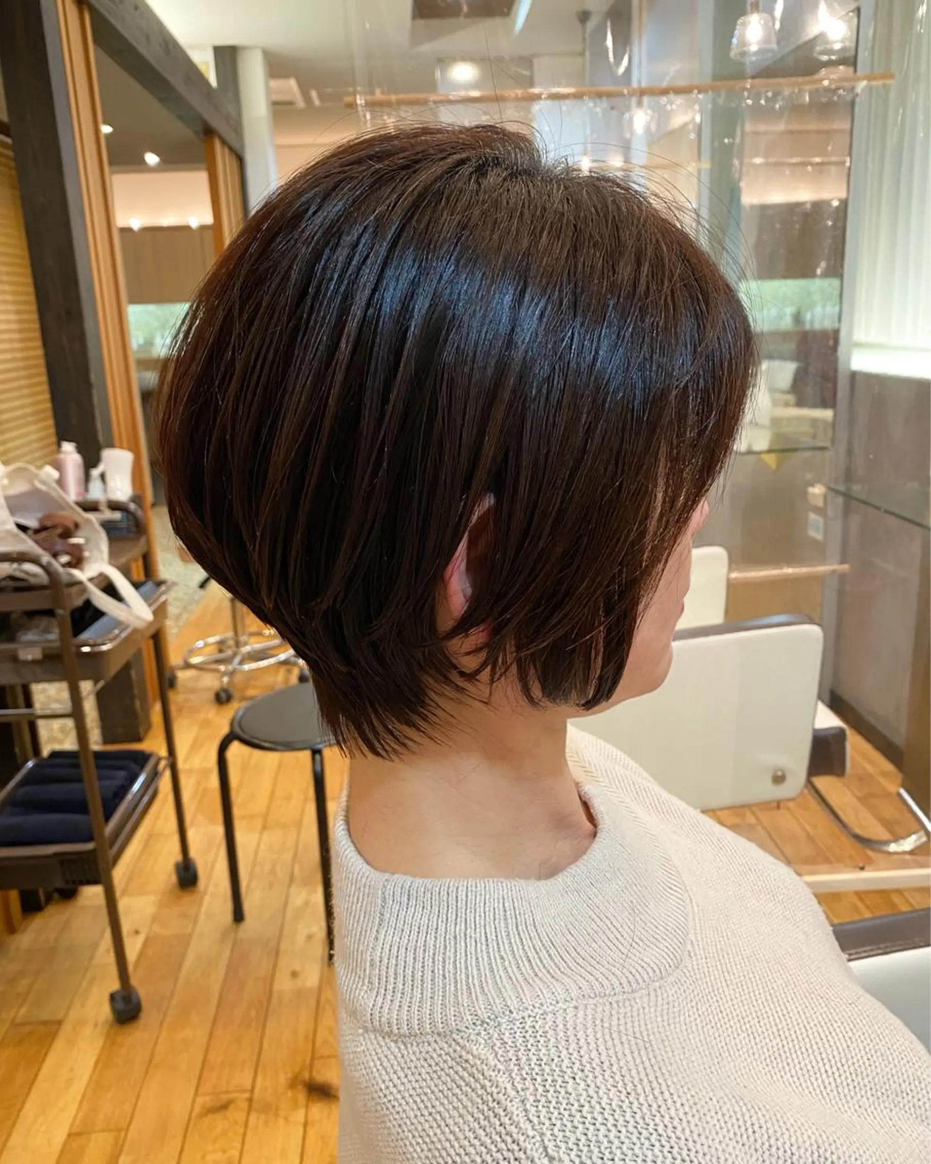 ショート カラー 🌼大人美人ショート 佐藤慎哉🌼のヘアスタイル