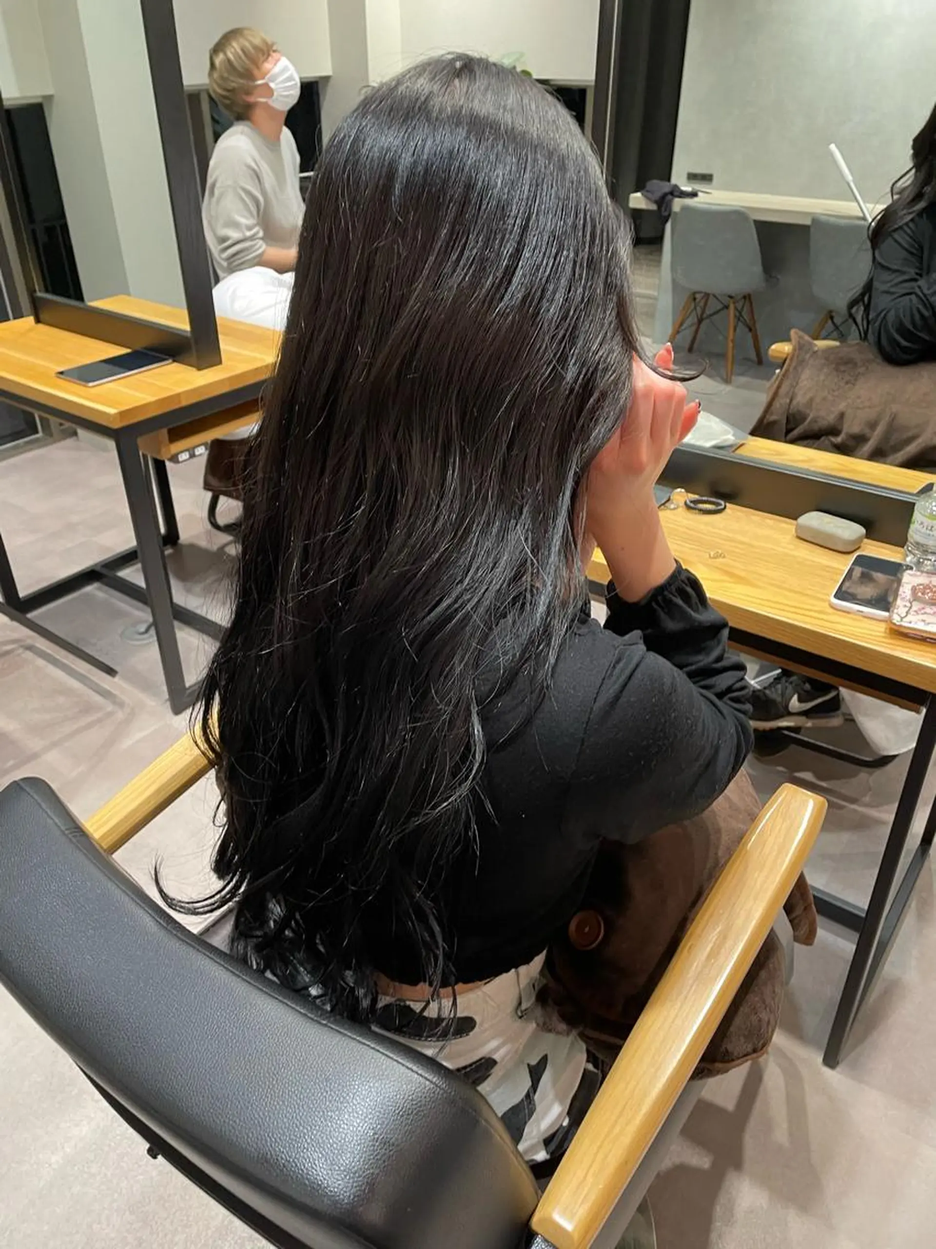 ロング アッシュ 韓国風カラー ボブ 髪質改善 韓国風ヘア カット トリートメント 韓国風/オシャレ /縮毛矯正/滝口琴未のヘアスタイル