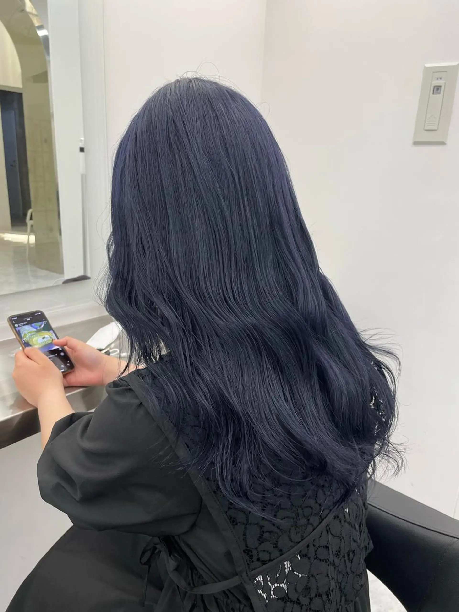 ロング カラー ヘアアレンジ salowin新宿East3階所属・艶美髪/髪質改善 /縮毛矯正/木元渓太のヘアスタイル