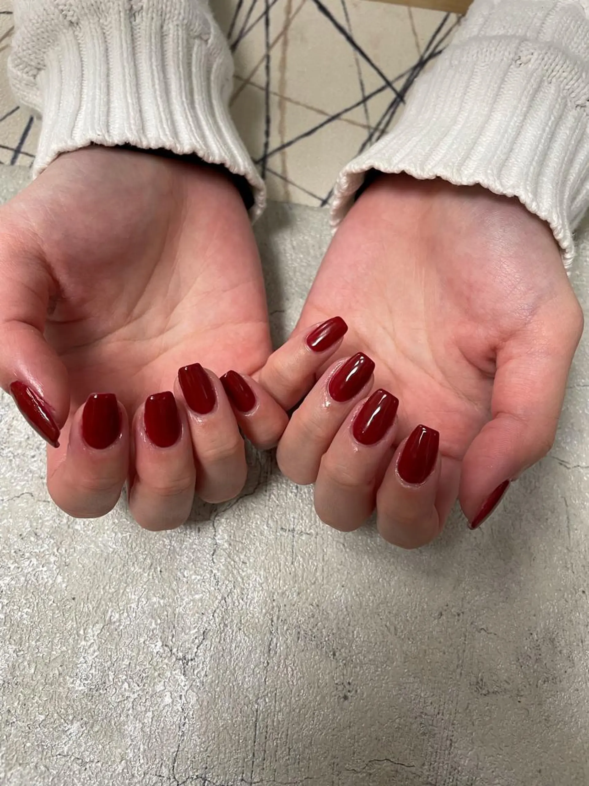 ネイル フットネイル フレンチネイル ジェルネイル ハート 韓国ネイル ハンドネイル Mogu nail 二子玉川のネイルデザイン