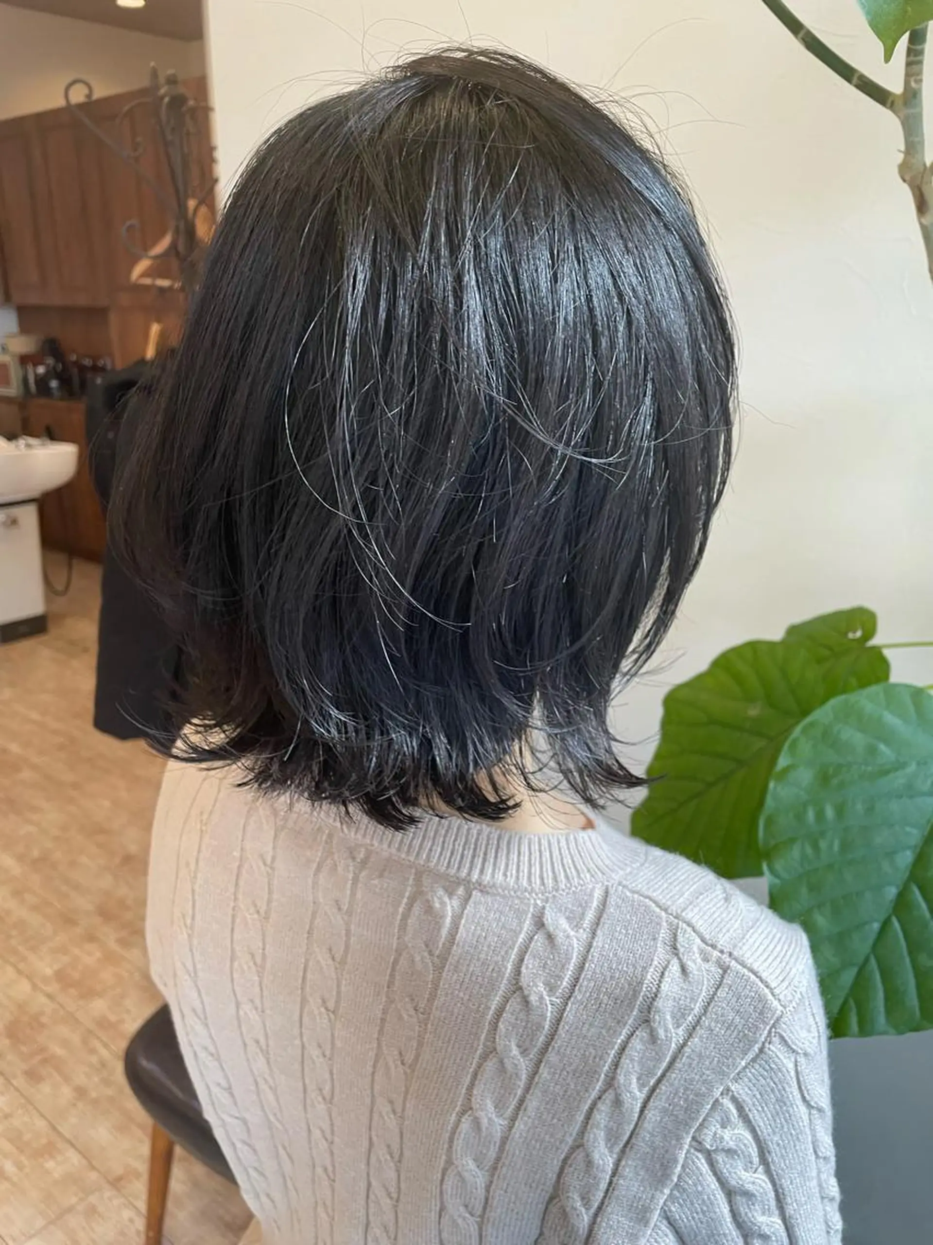 ミディアム ヘアアレンジ レイヤーカット SHANTi 飯塚 ヘアセット/髪質改善のヘアスタイル