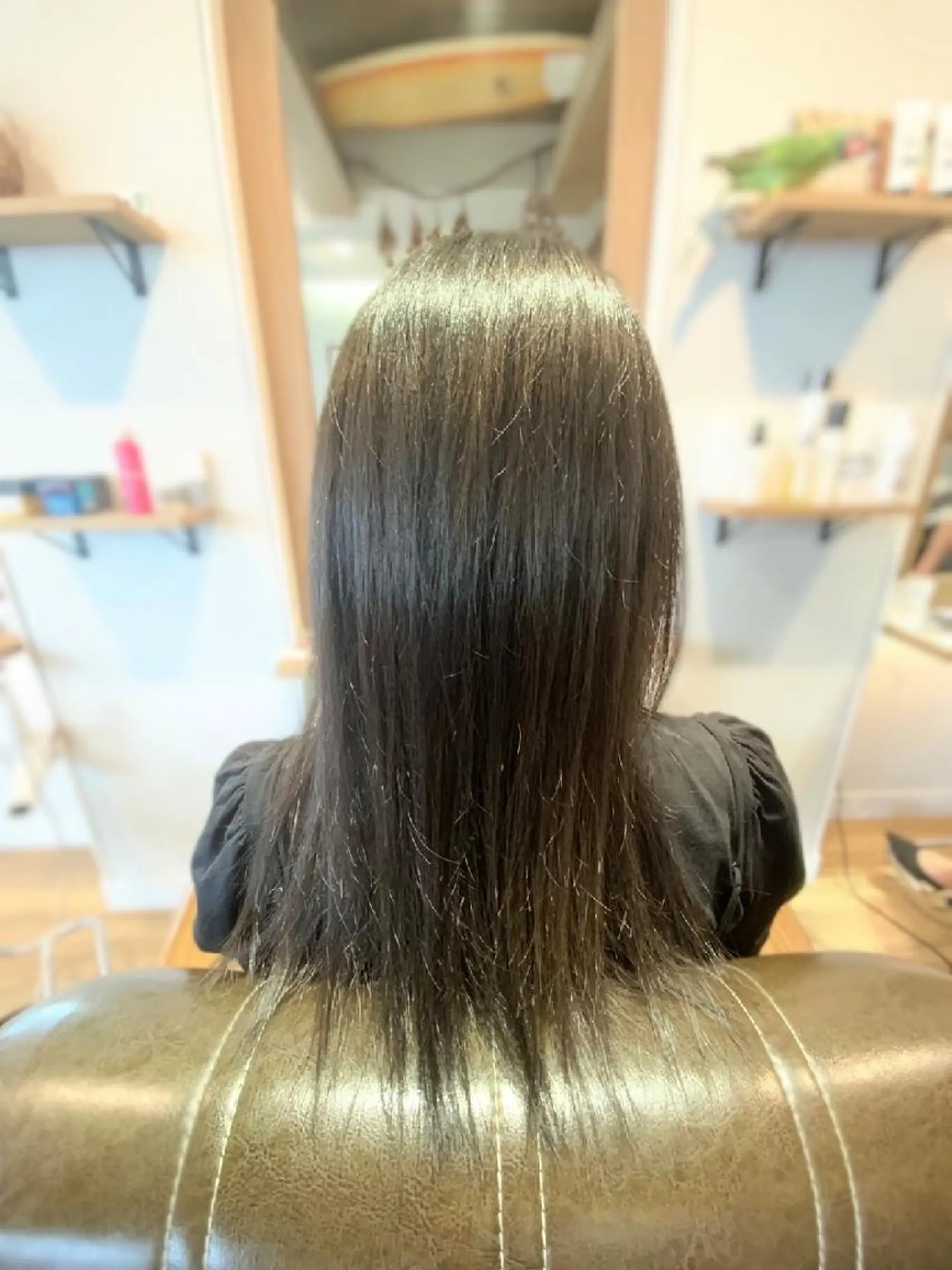 カラー グレージュ カット ヘアカラー トリートメント 堀 望美のヘアスタイル