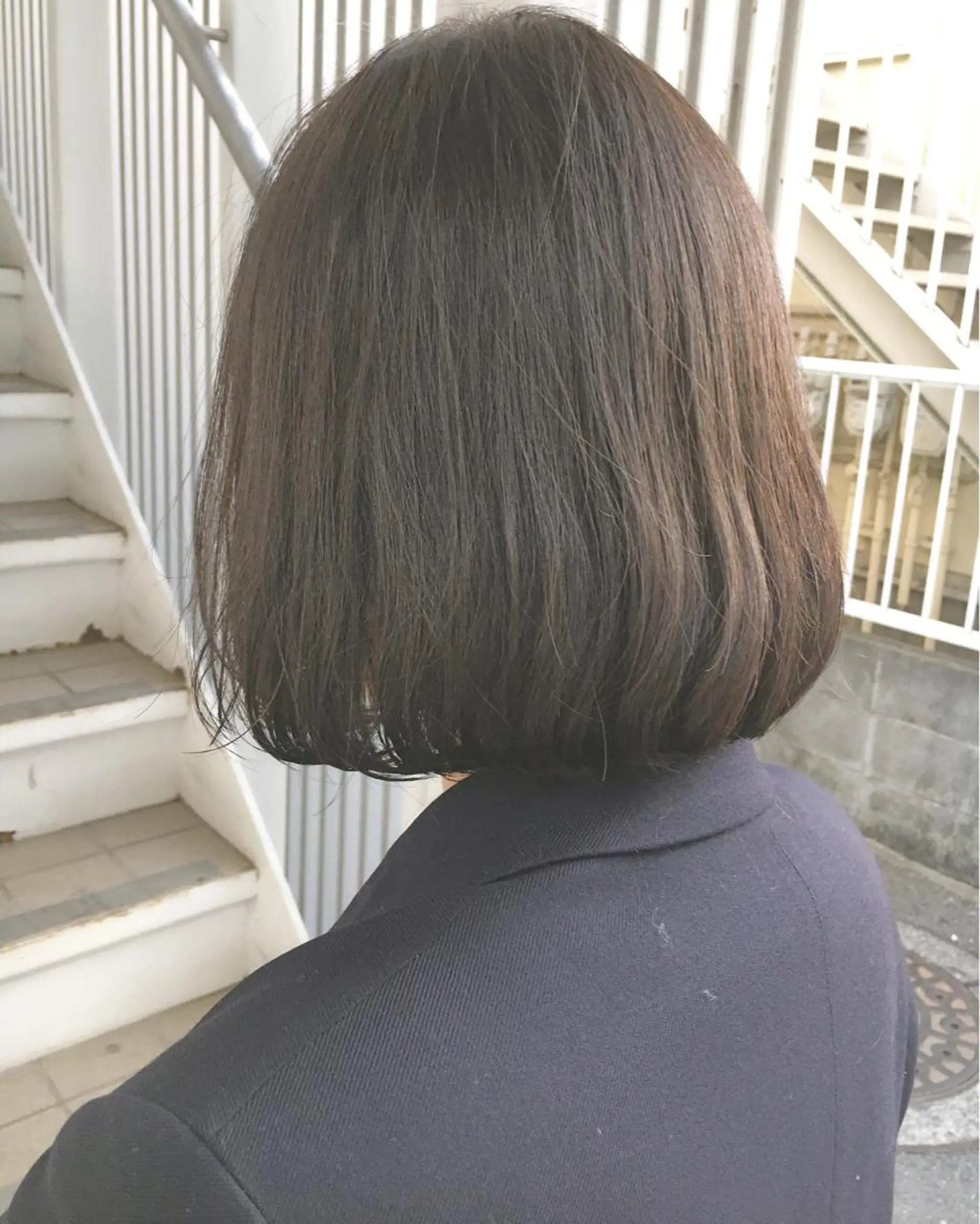 ショート パーマ 榎園 由美のヘアスタイル
