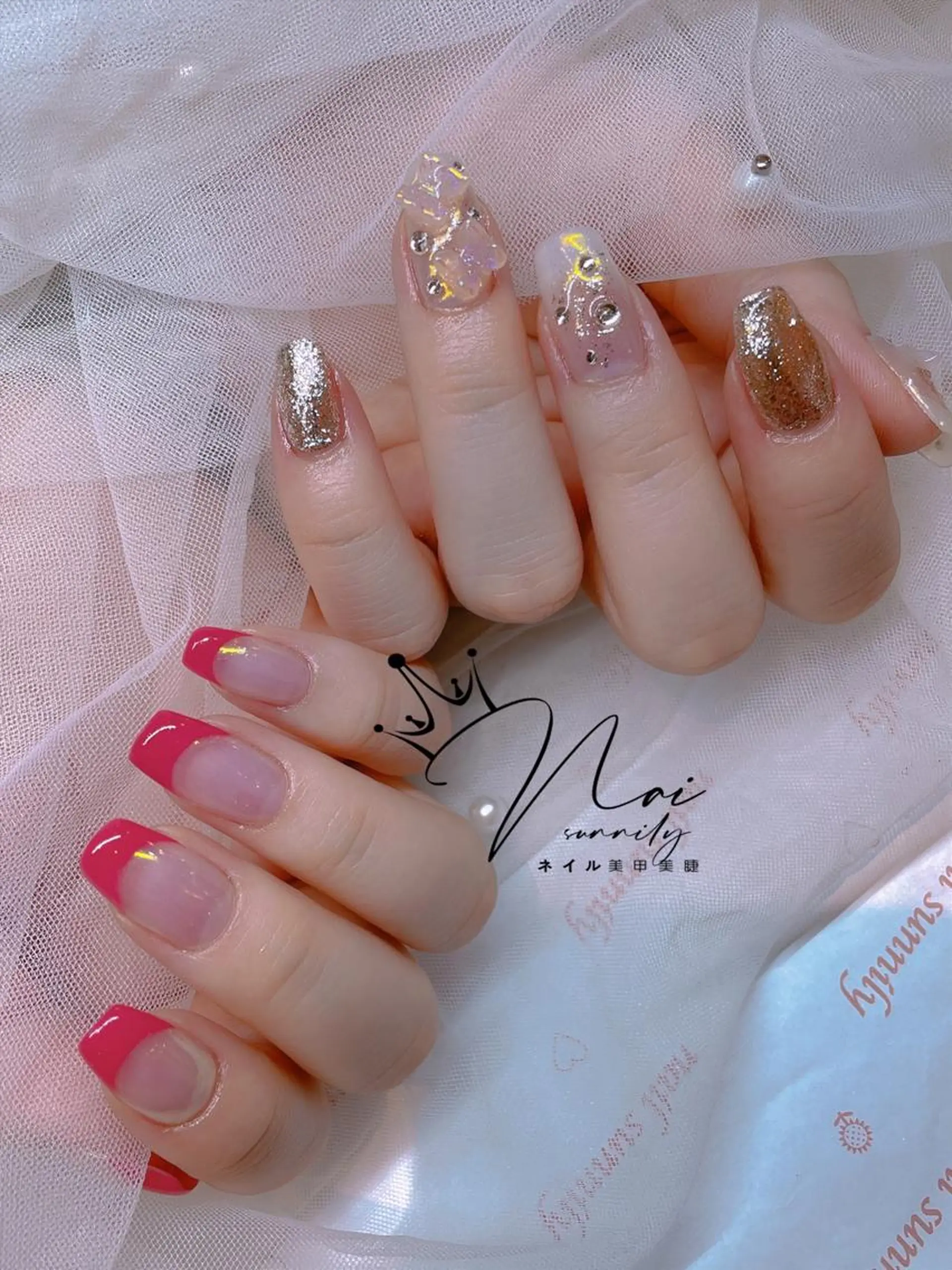 ネイル 長さだし専門店 M2　rikaのネイルデザイン