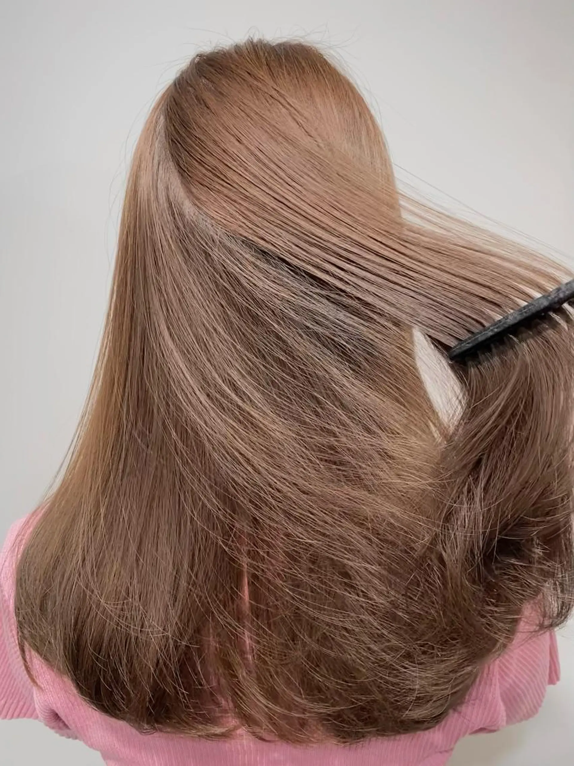 ミディアム カラー 透明感カラー 髪質改善 ヘアカラー トリートメント LOVESTOIKE 堂本のヘアスタイル