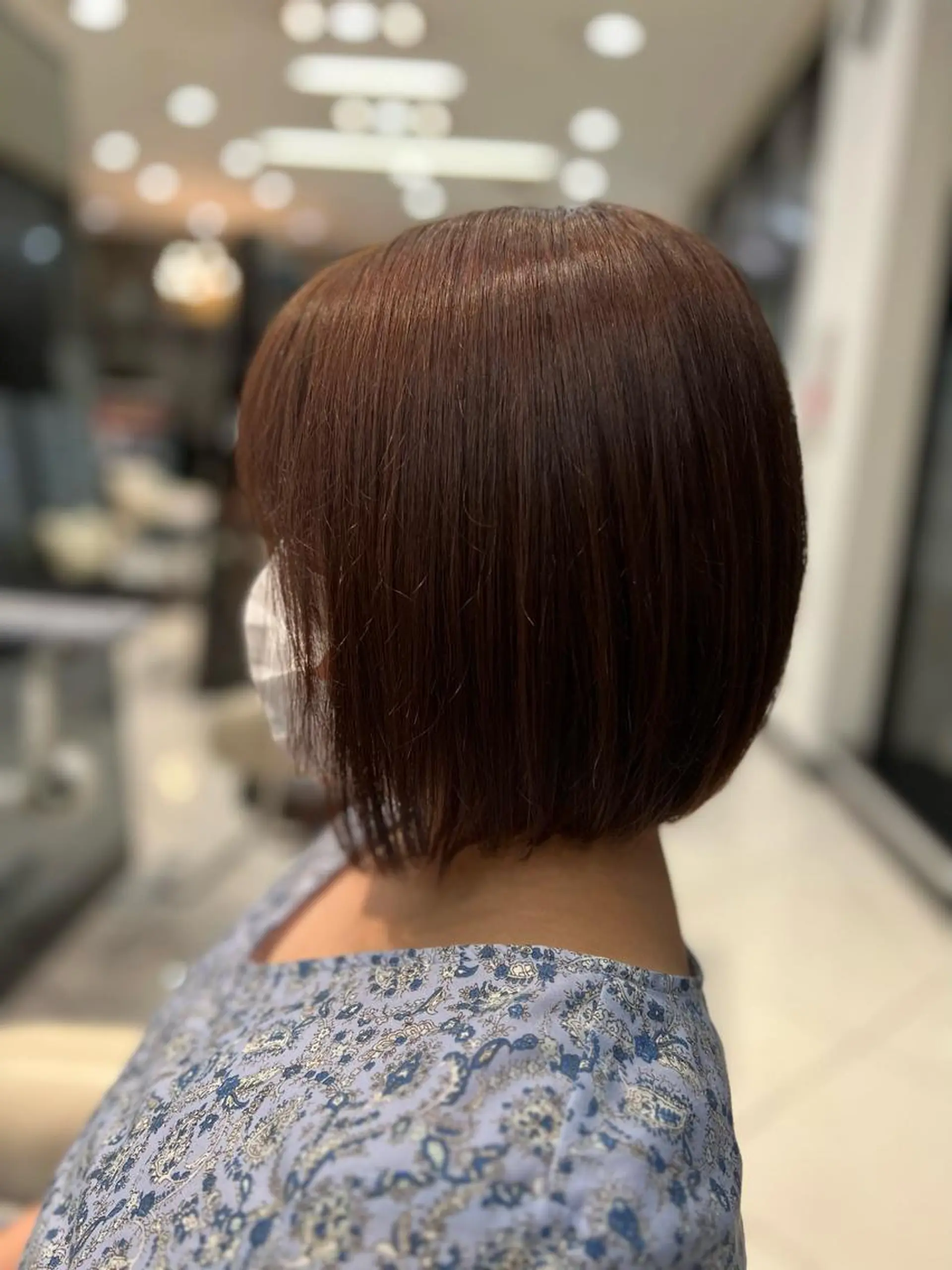 ショート カラー 髪質改善 縮毛矯正 トリートメント 【似合わせカラー】 西口嶺河のヘアスタイル