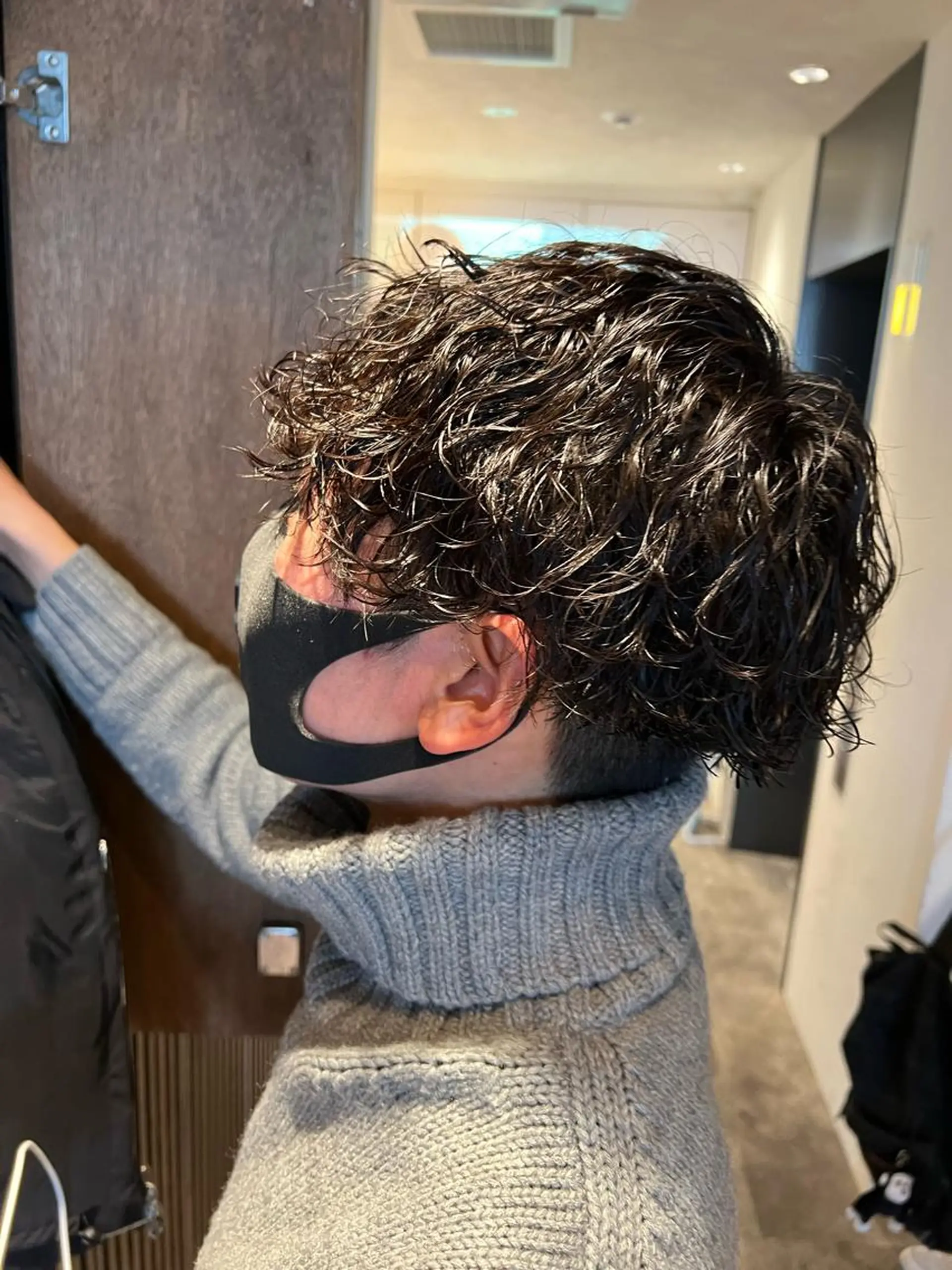 ショート パーマ メンズ カット パーマ トリートメント fifth JINGUMAE所属・波巻きスパイラルパー マ/シャドウパーマ駿のヘアスタイル