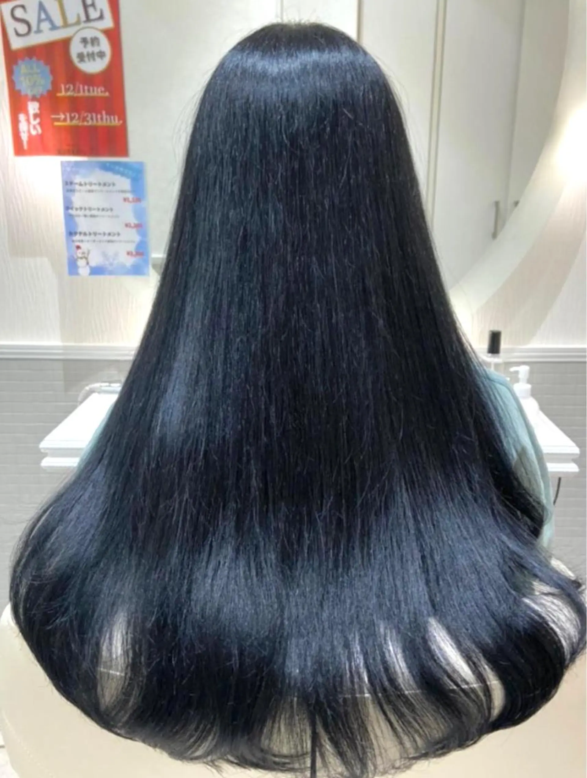 ロング カラー ブルーカラー 🔮診断サロン 【BASSA】🔮のヘアスタイル