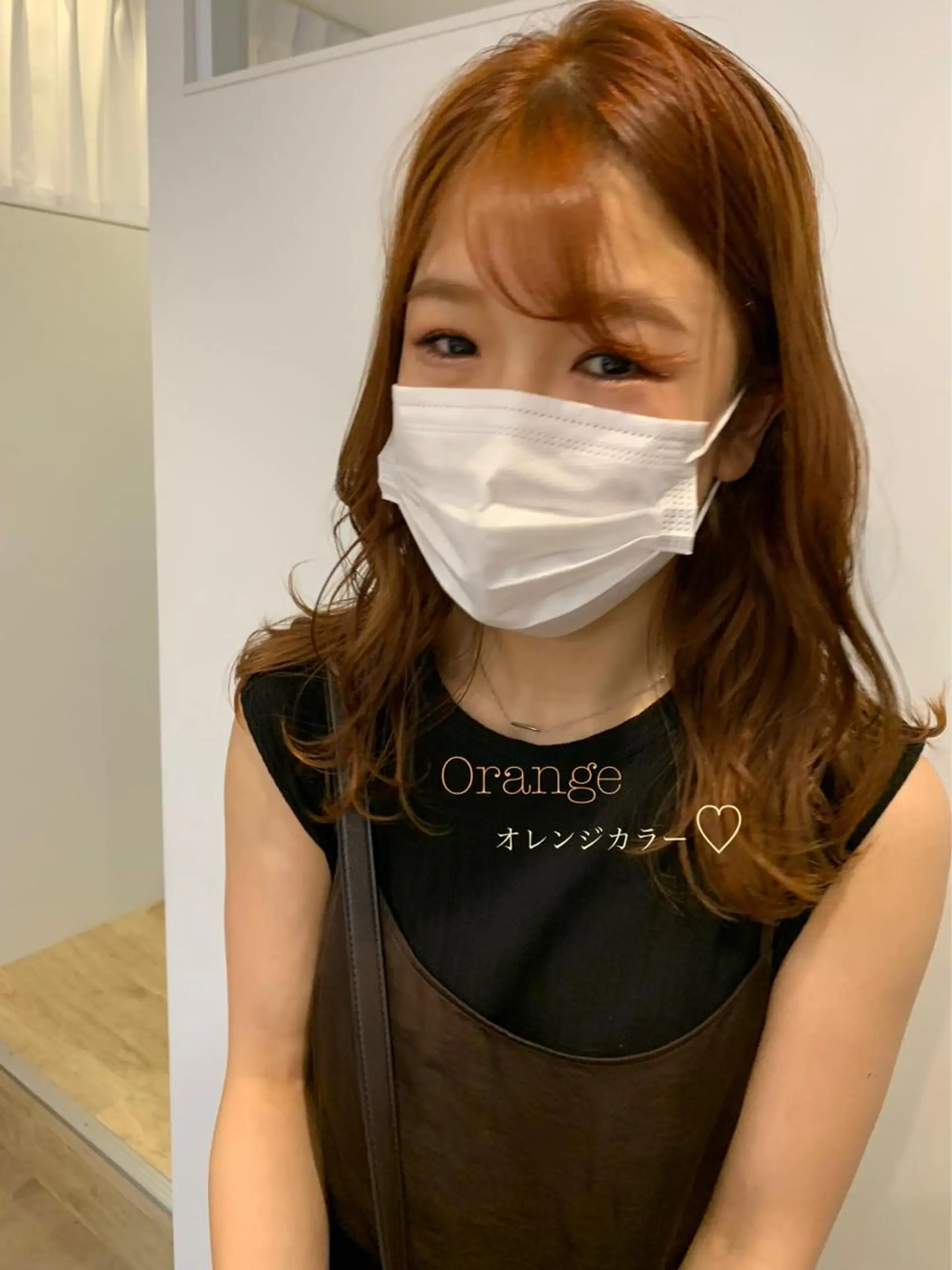 ロング カラー 佐藤 永夏のヘアスタイル