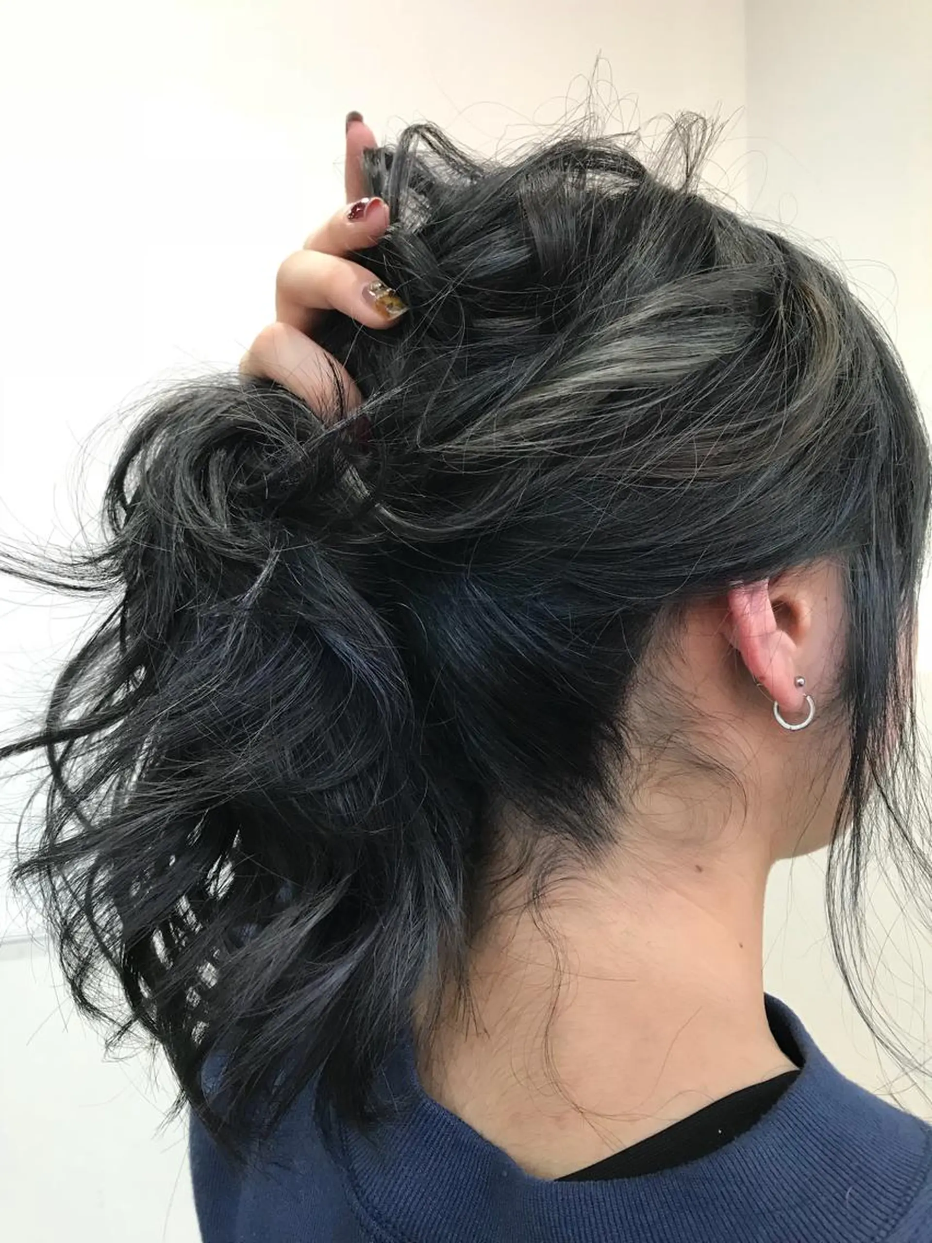 ロング カラー 関口 友行のヘアスタイル
