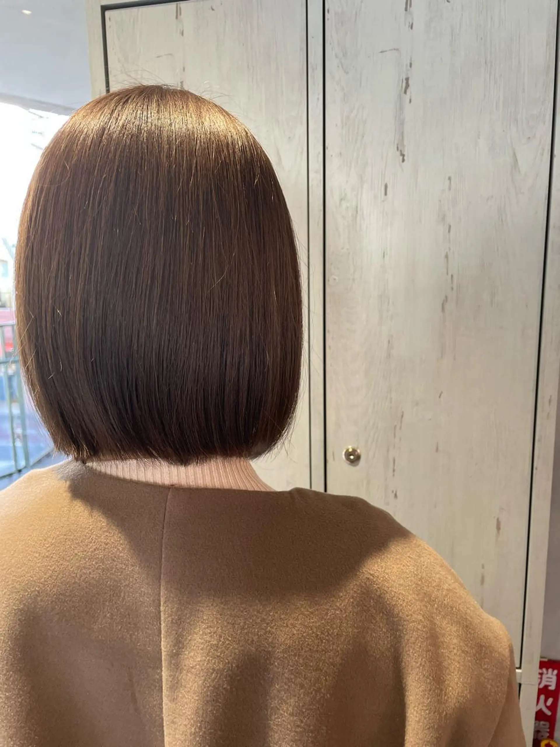 ミディアム ボブ エギョモリ 外国人風カラー ハイライト 髪質改善 カット トリートメント 韓国風/オシャレ /縮毛矯正/滝口琴未のヘアスタイル