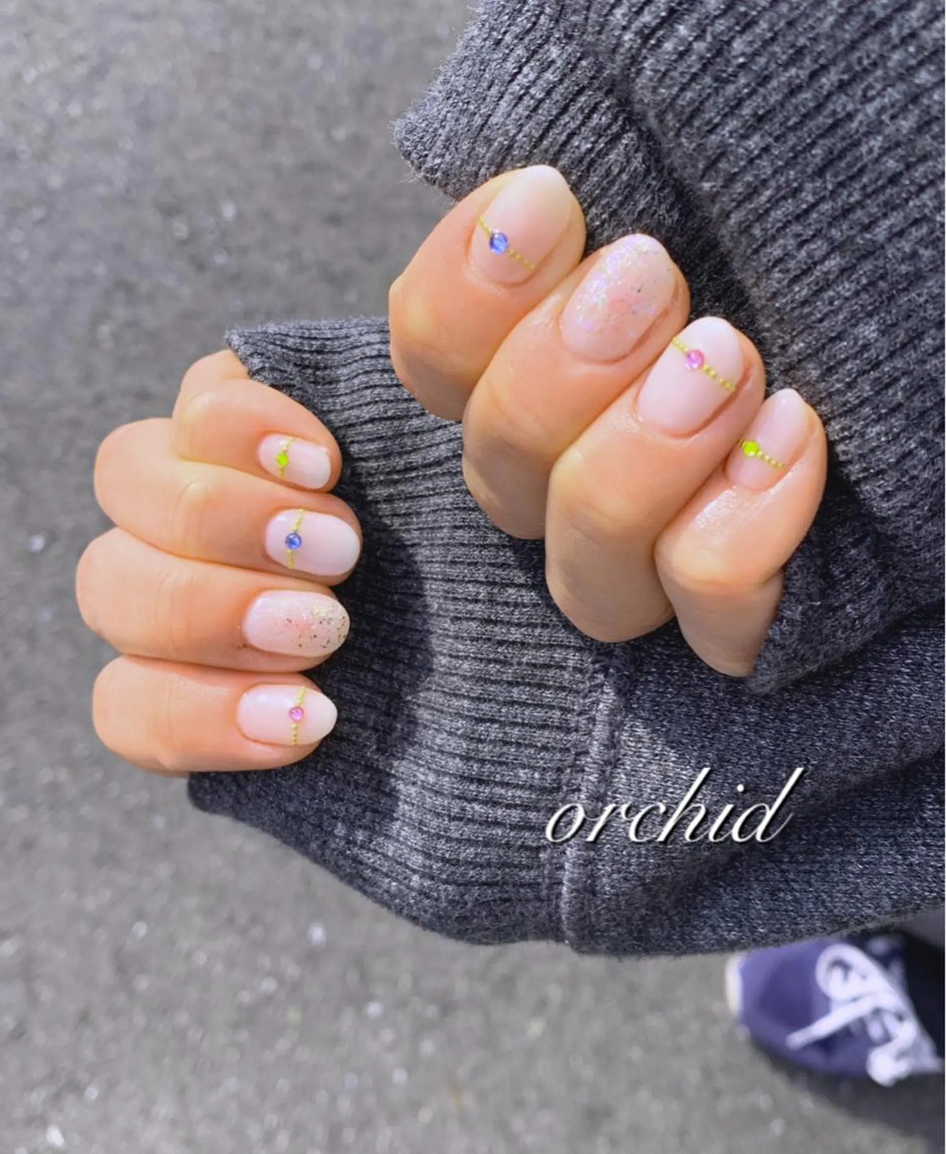 ネイル orchid ♡オーキッドのネイルデザイン