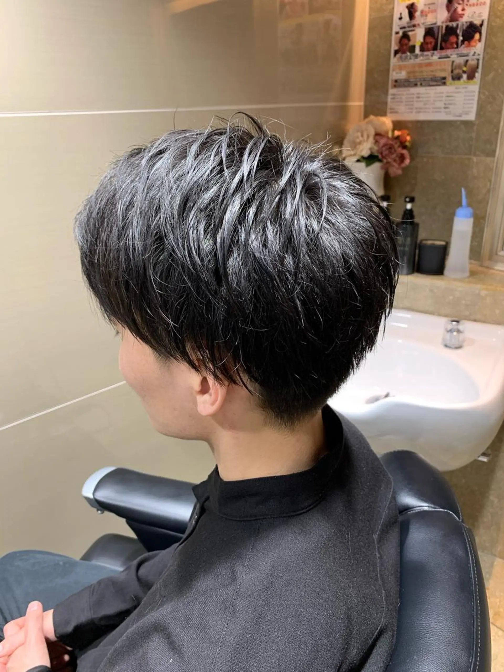 ショート 長内 健太のヘアスタイル