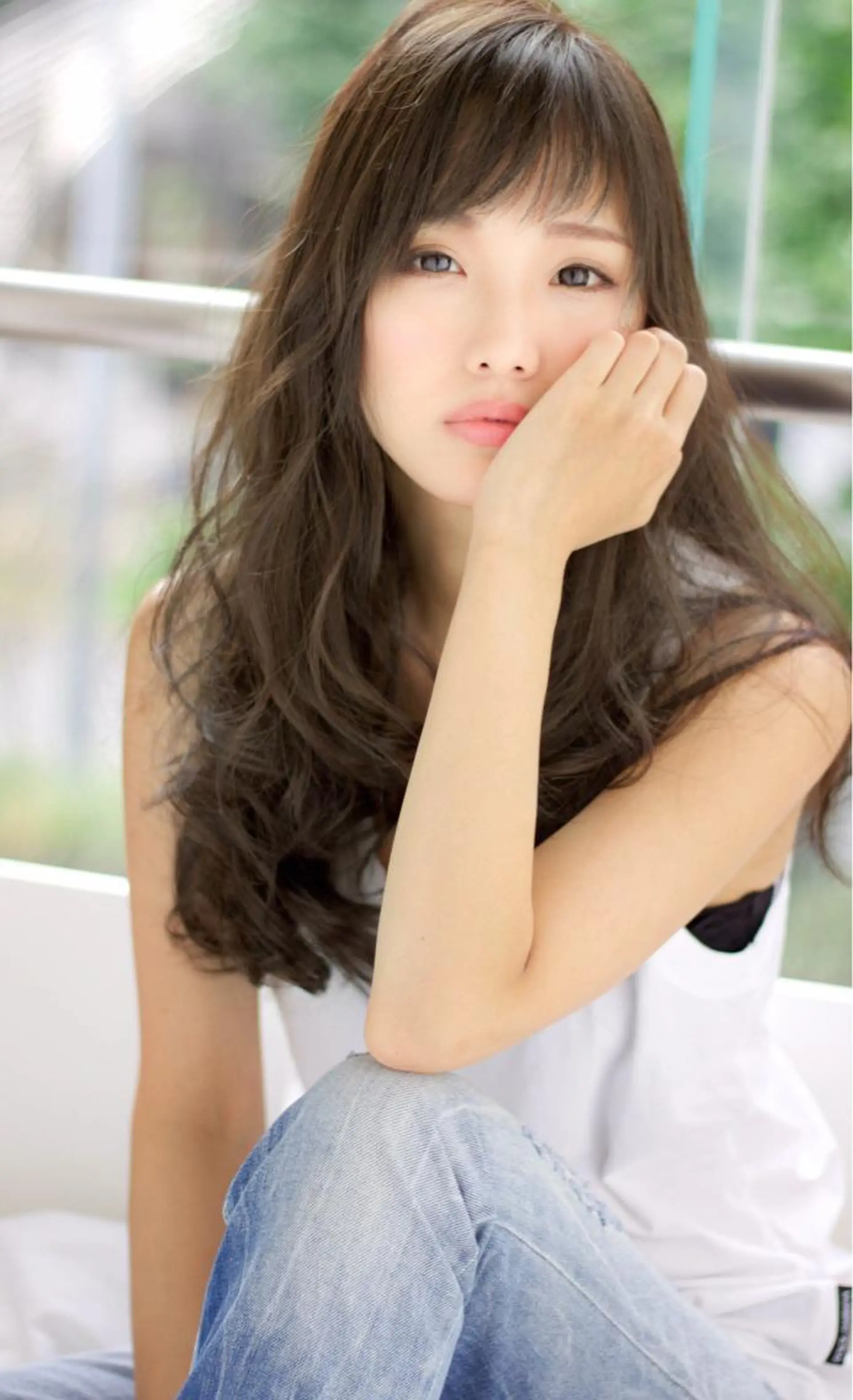 セミロング ロング カラー 透明感カラー hu所属・東 義仁のその他イメージ