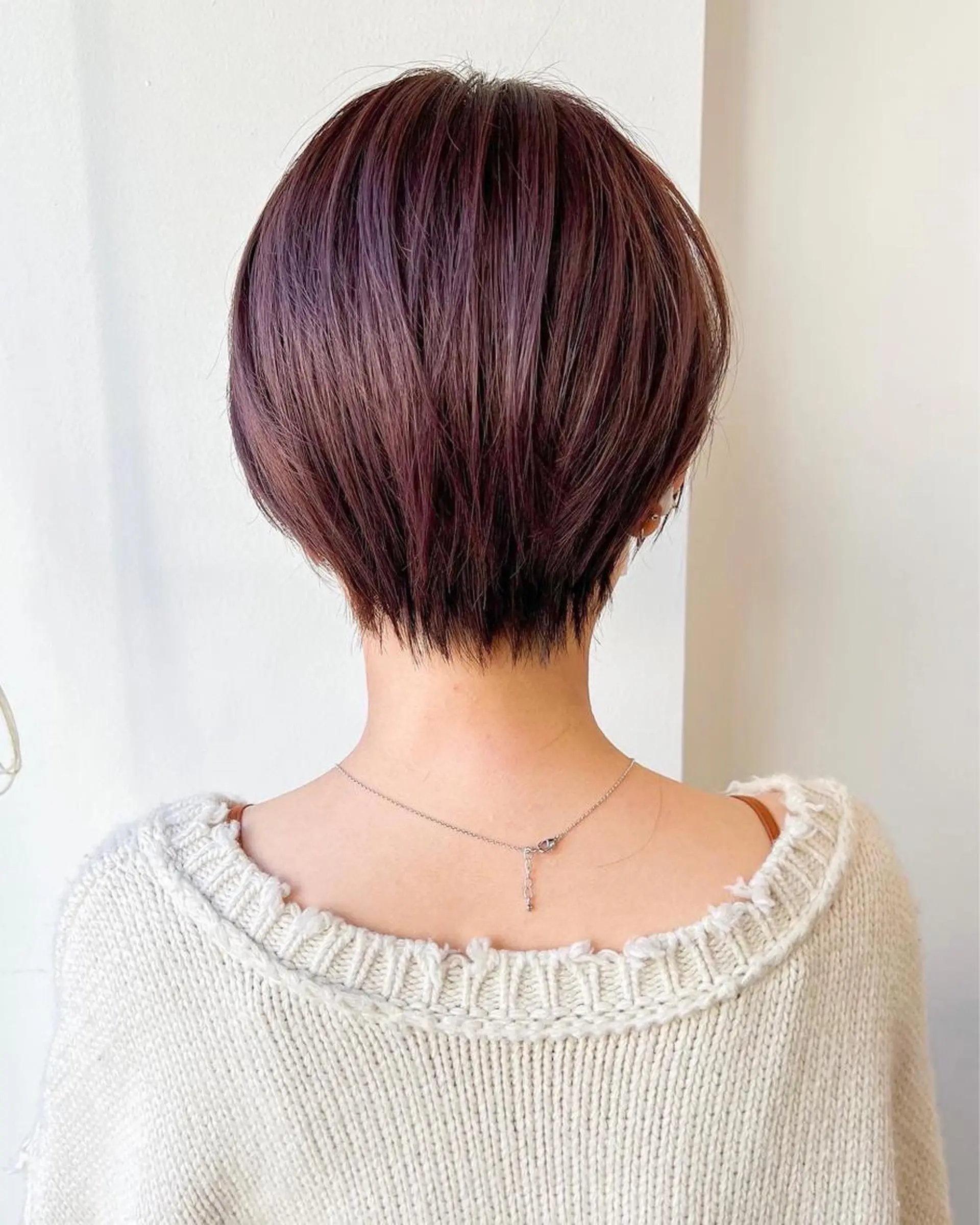 ショート カラー レイヤーカット/ 火ノ見🪡のヘアスタイル