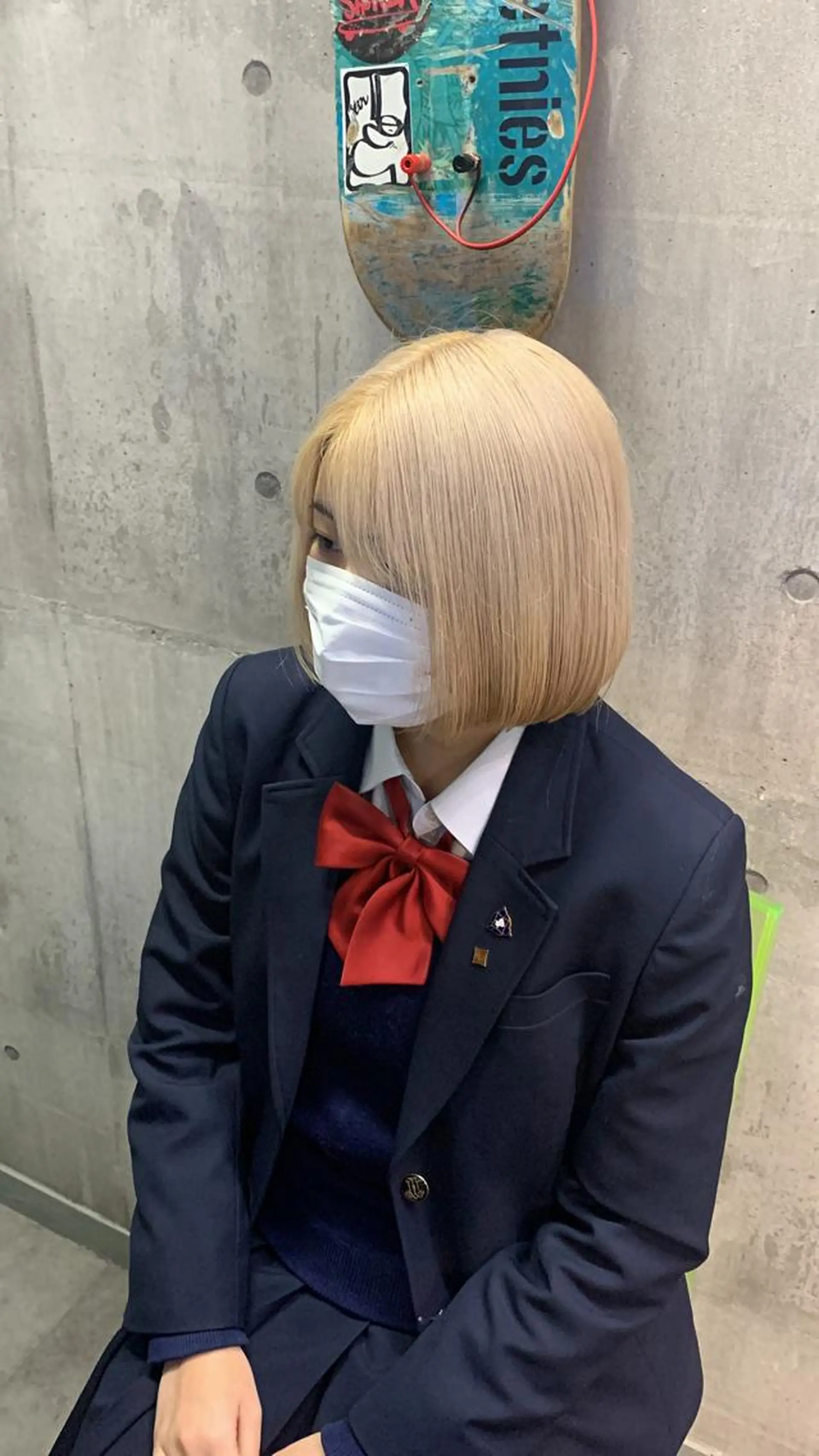 ショート カラー ヘアカラー トリートメント ハイトーン/メンズ/ ウルフ特化   小松のヘアスタイル