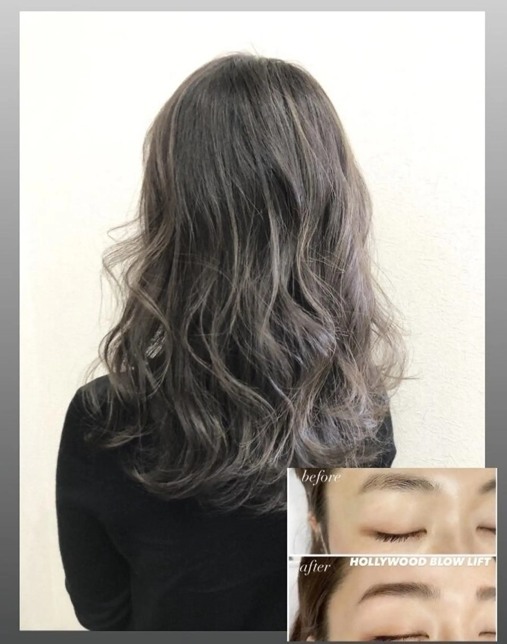 セミロング Asian Hair &Eyebrowのヘアスタイル