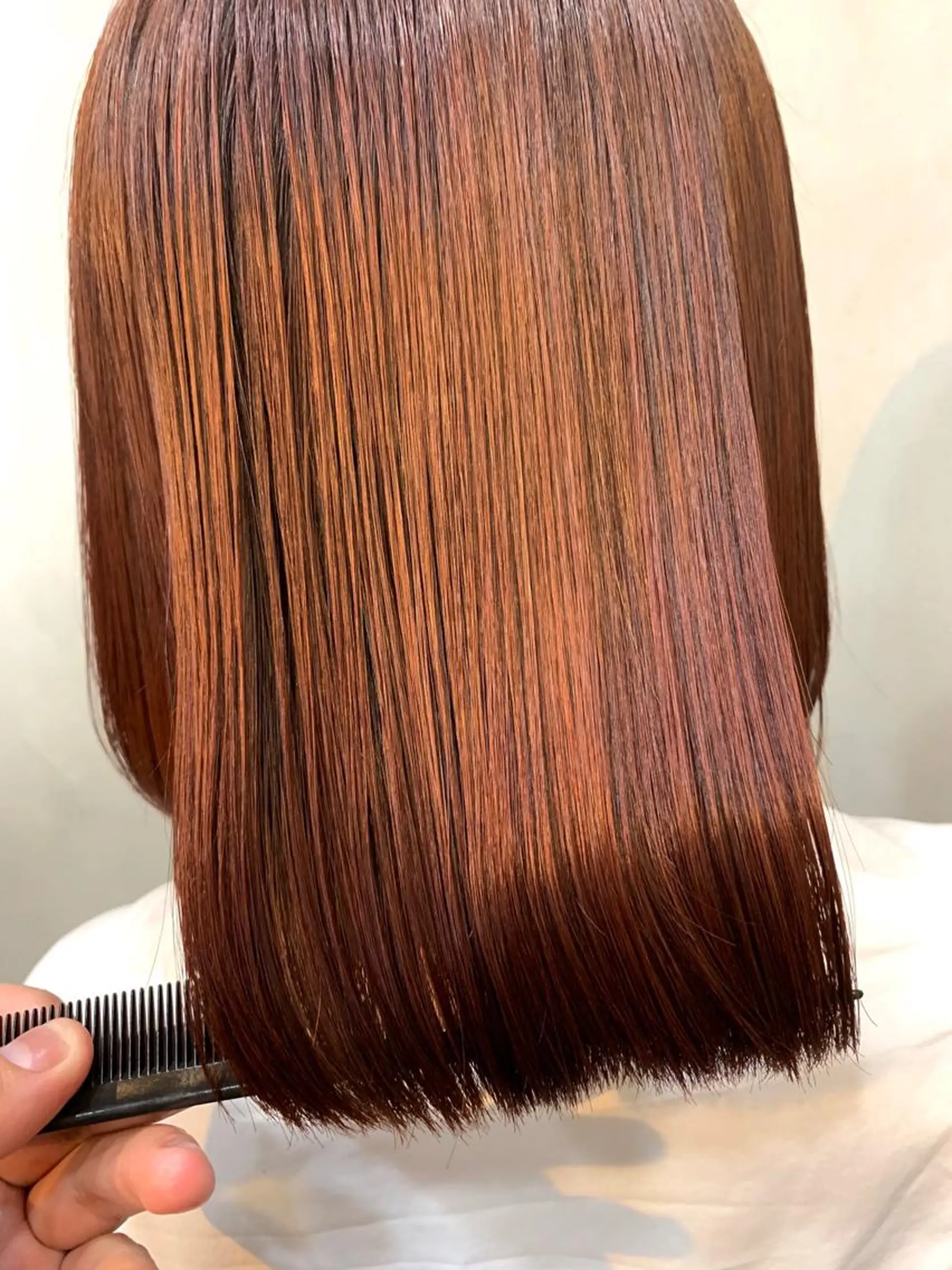 ミディアム カラー パーマ 宗近 拓磨のヘアスタイル