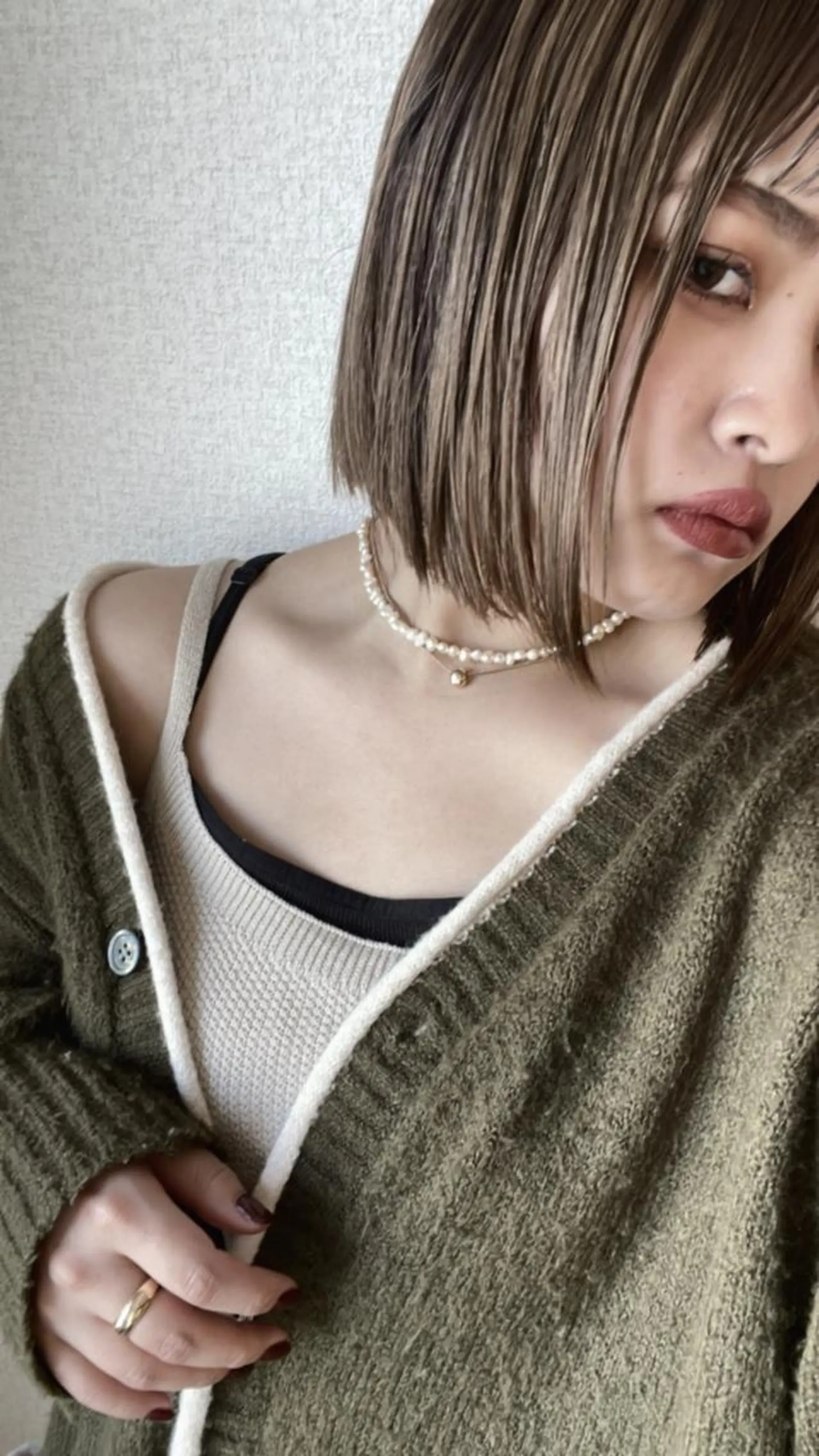 ショート GOTODAYシェアサロン梅田店所属・まな カラー、メンズパーマのヘアスタイル