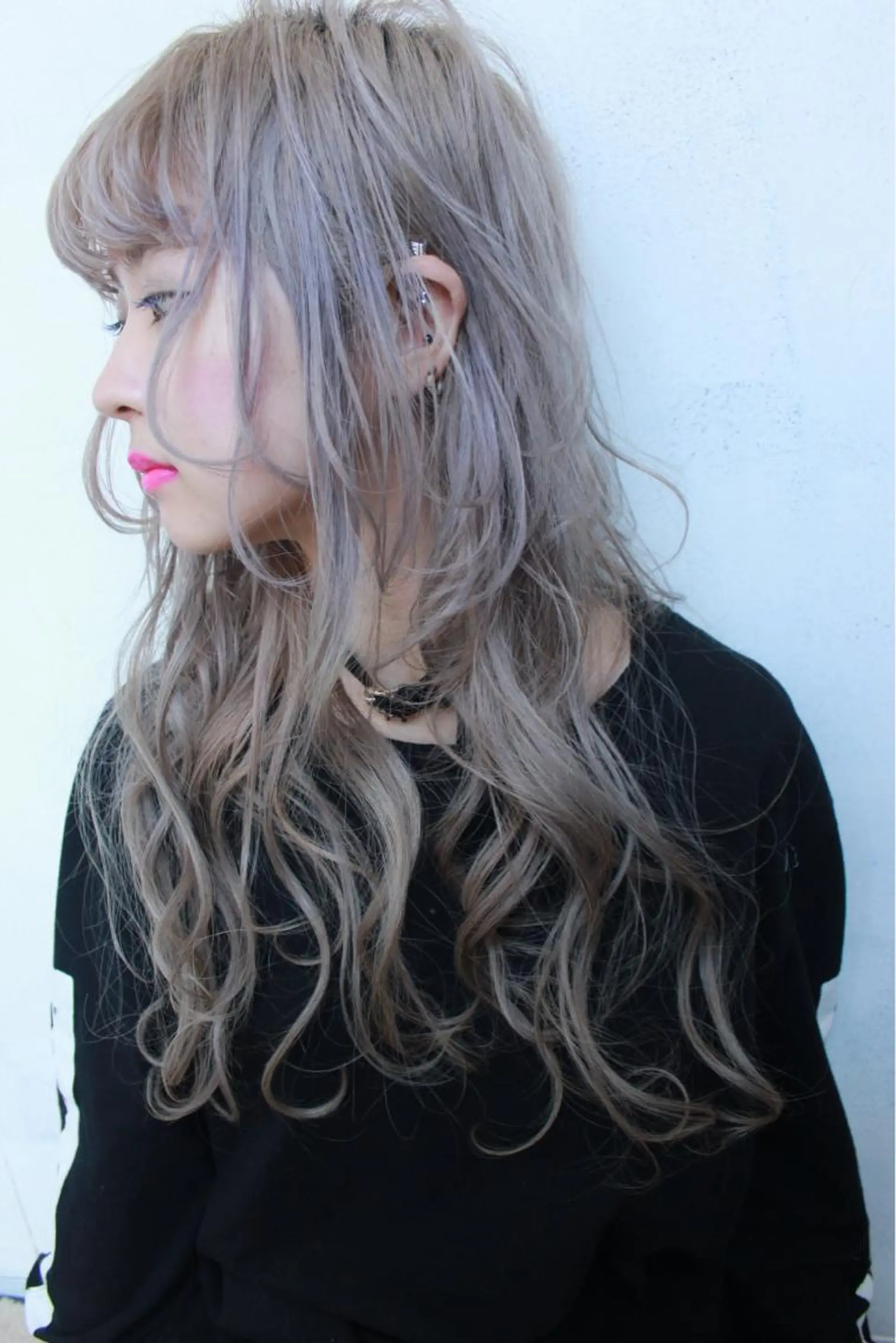 ロング カラー ヘアアレンジ エクステの神様 ▫️原島ユウヤ▫️のヘアスタイル