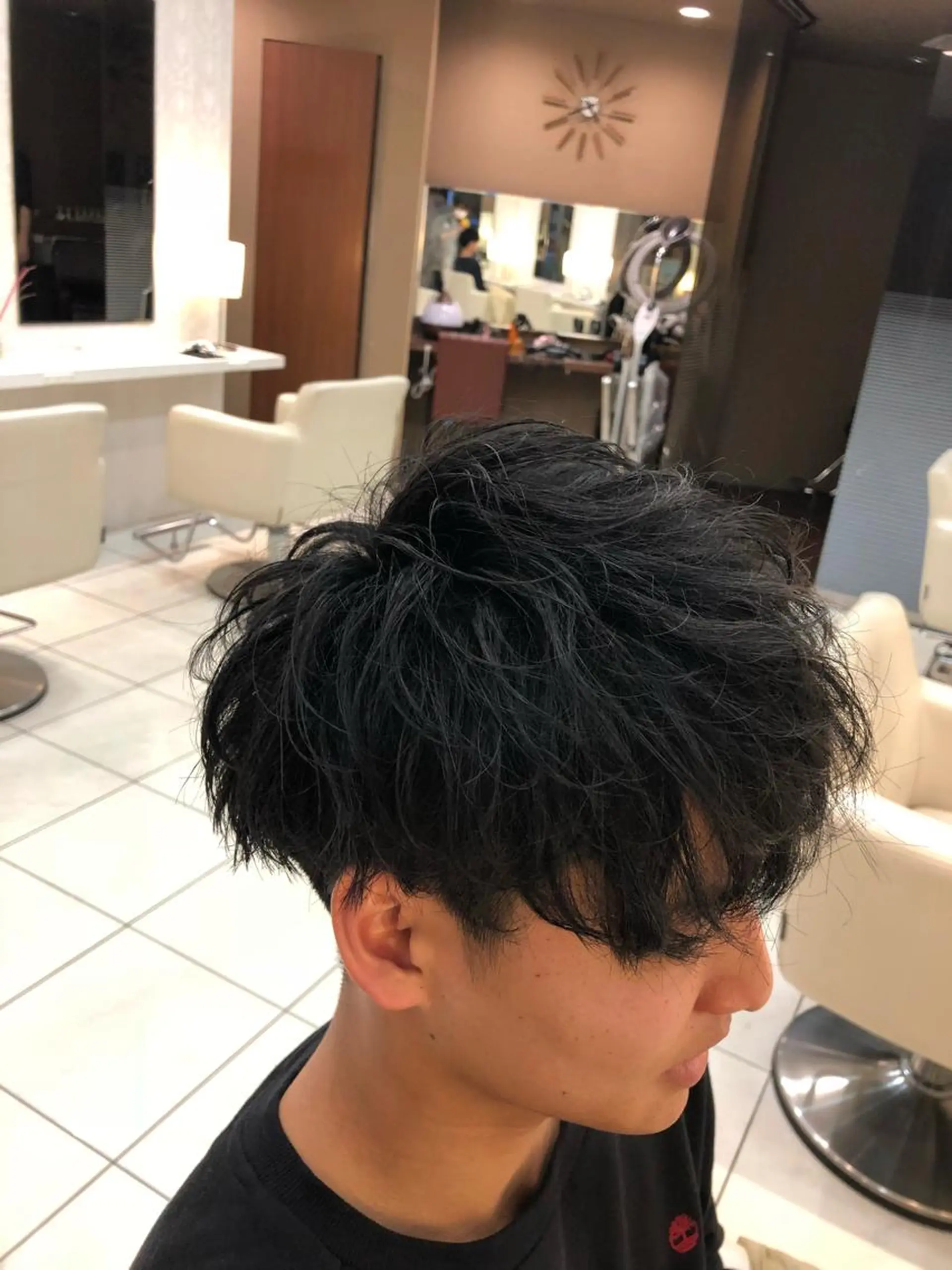 メンズ マッシュ メンズパーマ カット パーマ rebo茅ヶ崎所属・神田 澪史のヘアスタイル