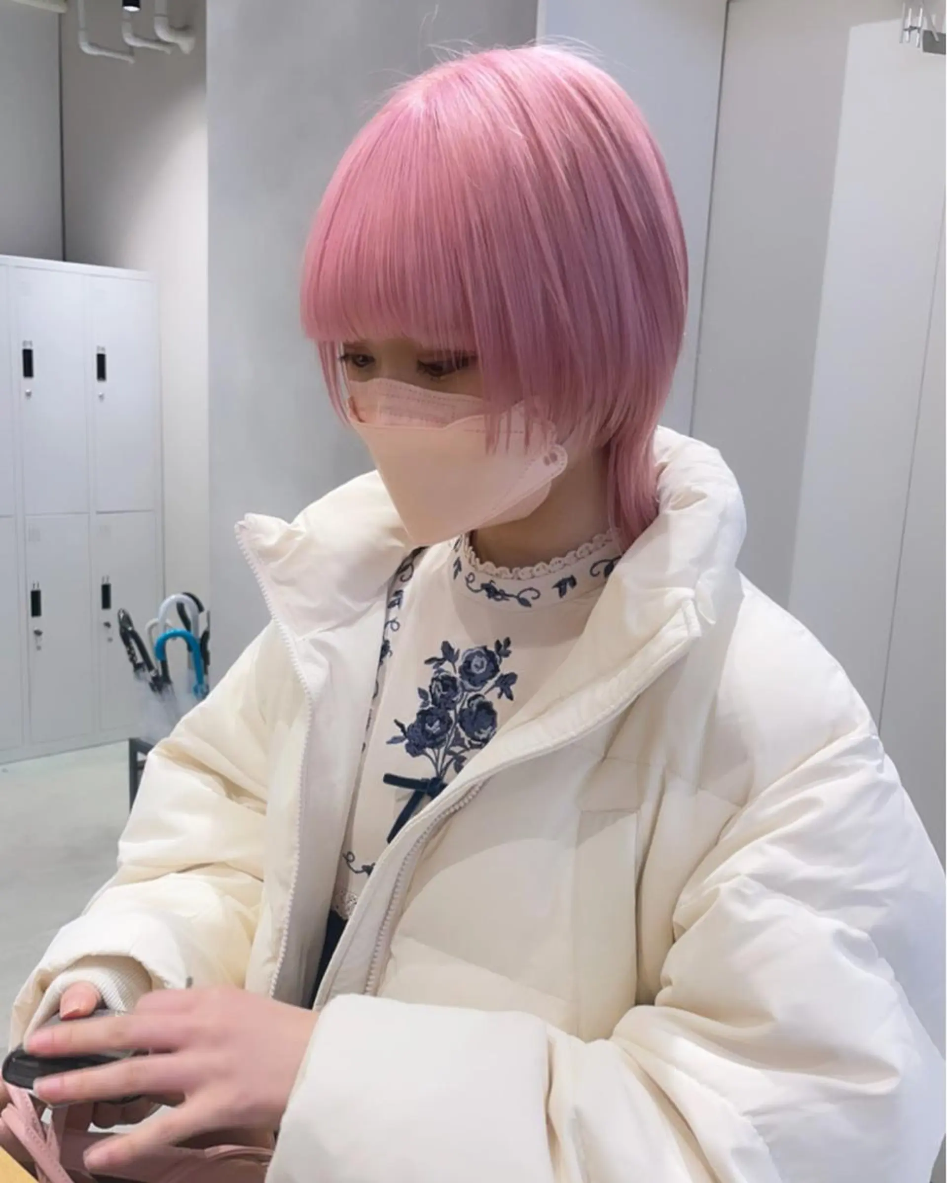 ショート ウルフカット SALOWIN原宿iori B１階所属・🫧美髪育成美容師 WASHIZU🫧のヘアスタイル