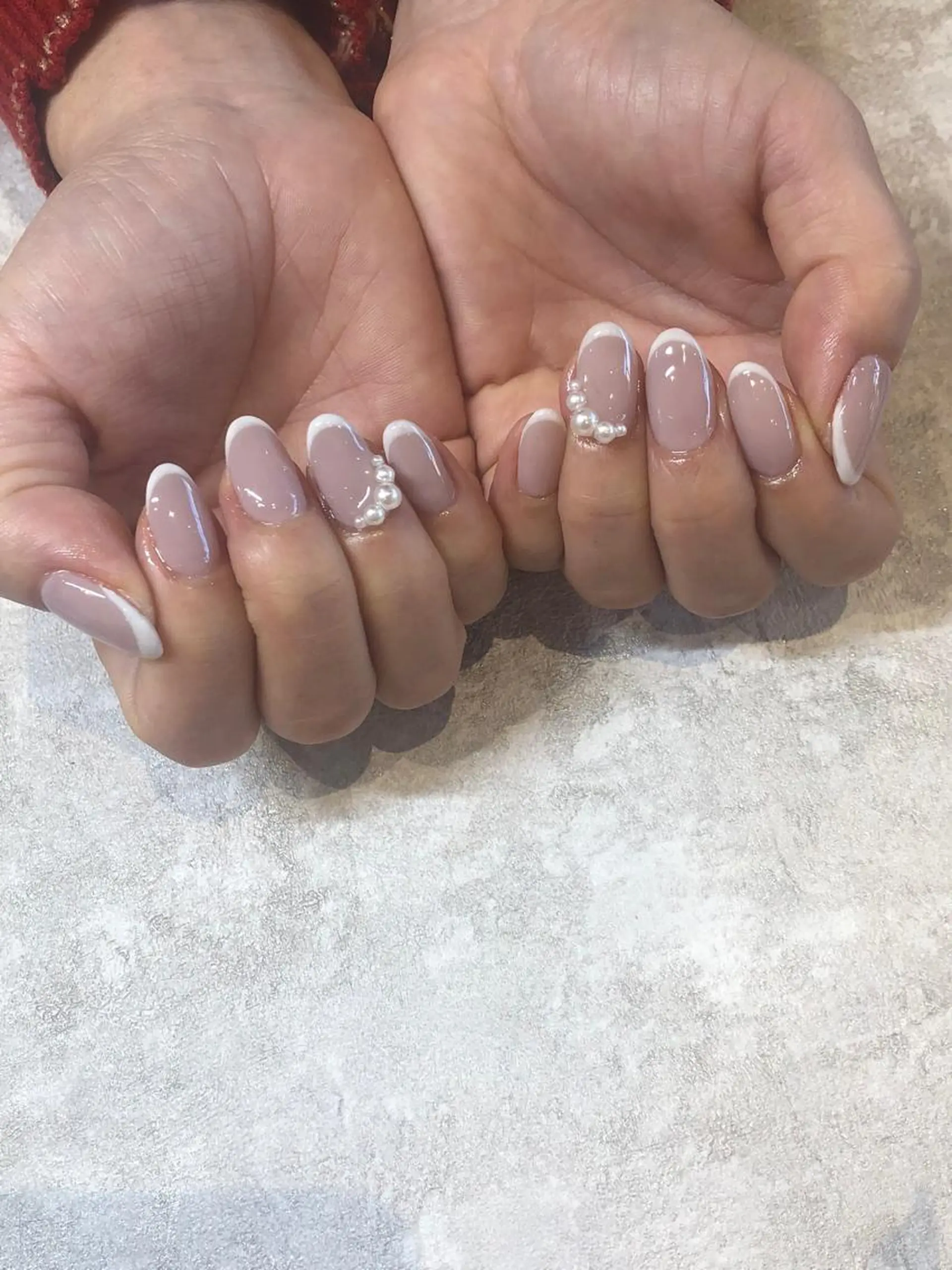 ネイル フレンチネイル シンプルネイル MICO nail arts所属・MICO nail artsのネイルデザイン