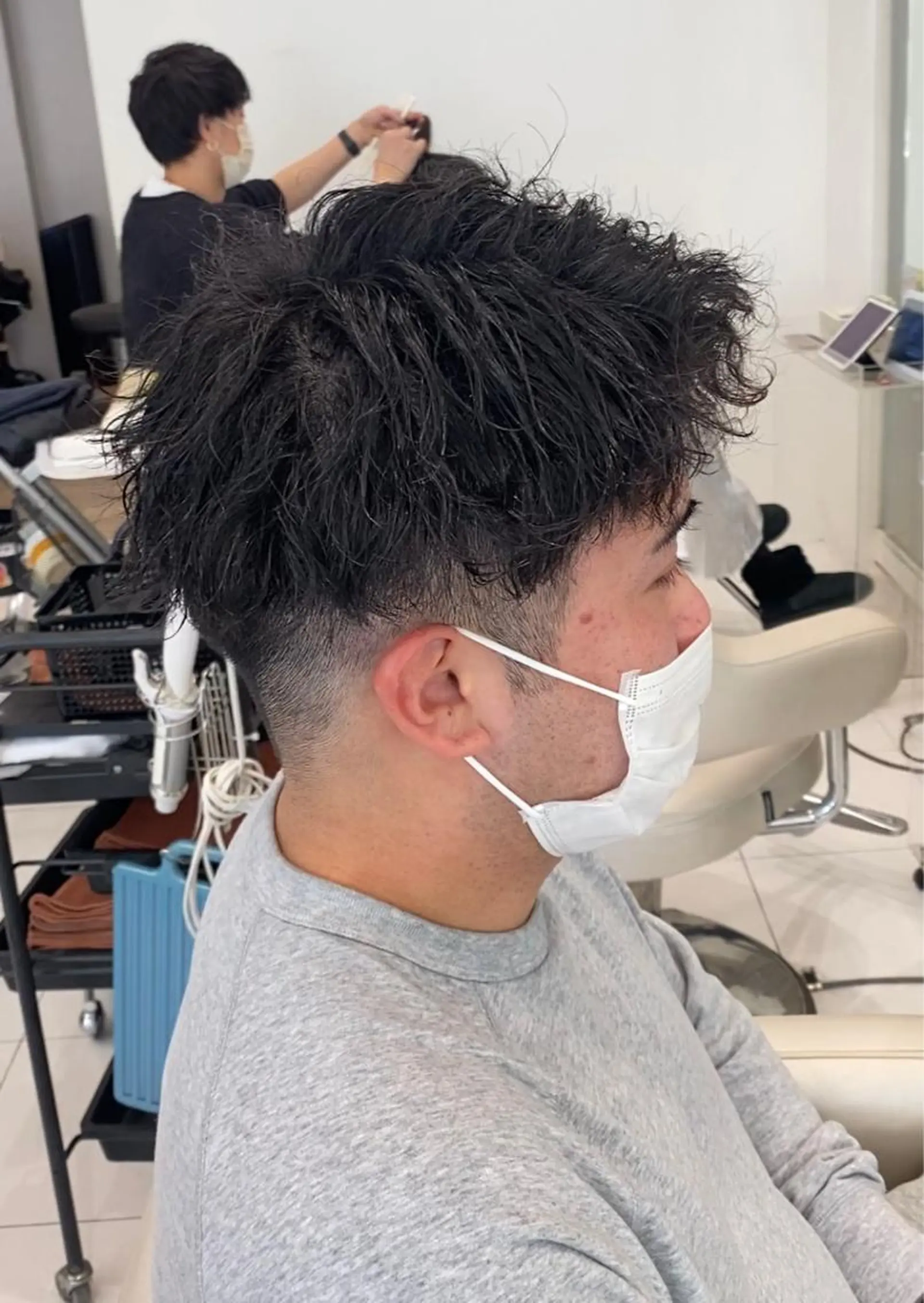 パーマ メンズ メンズサロンGRIT 店長　深山一平のヘアスタイル