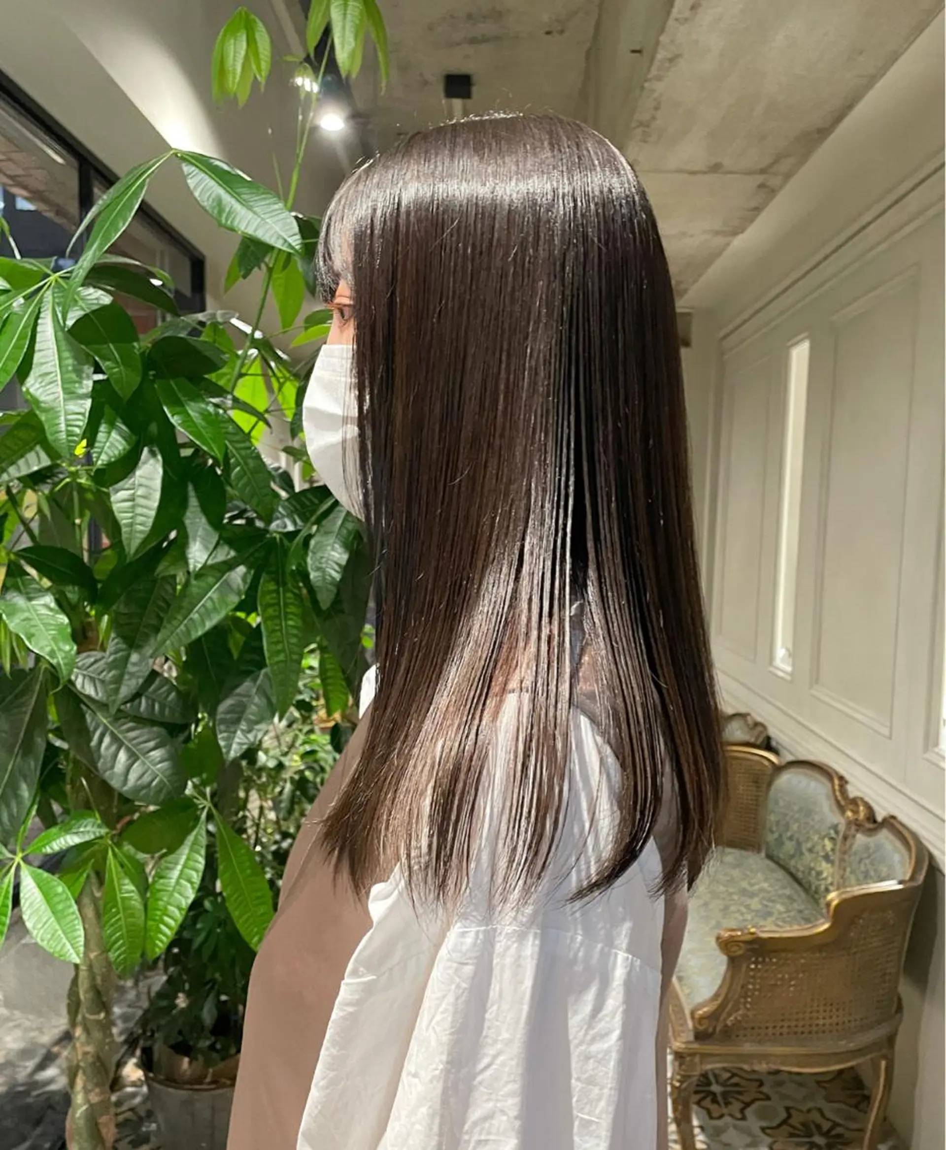 ロング 原 菜帆のヘアスタイル