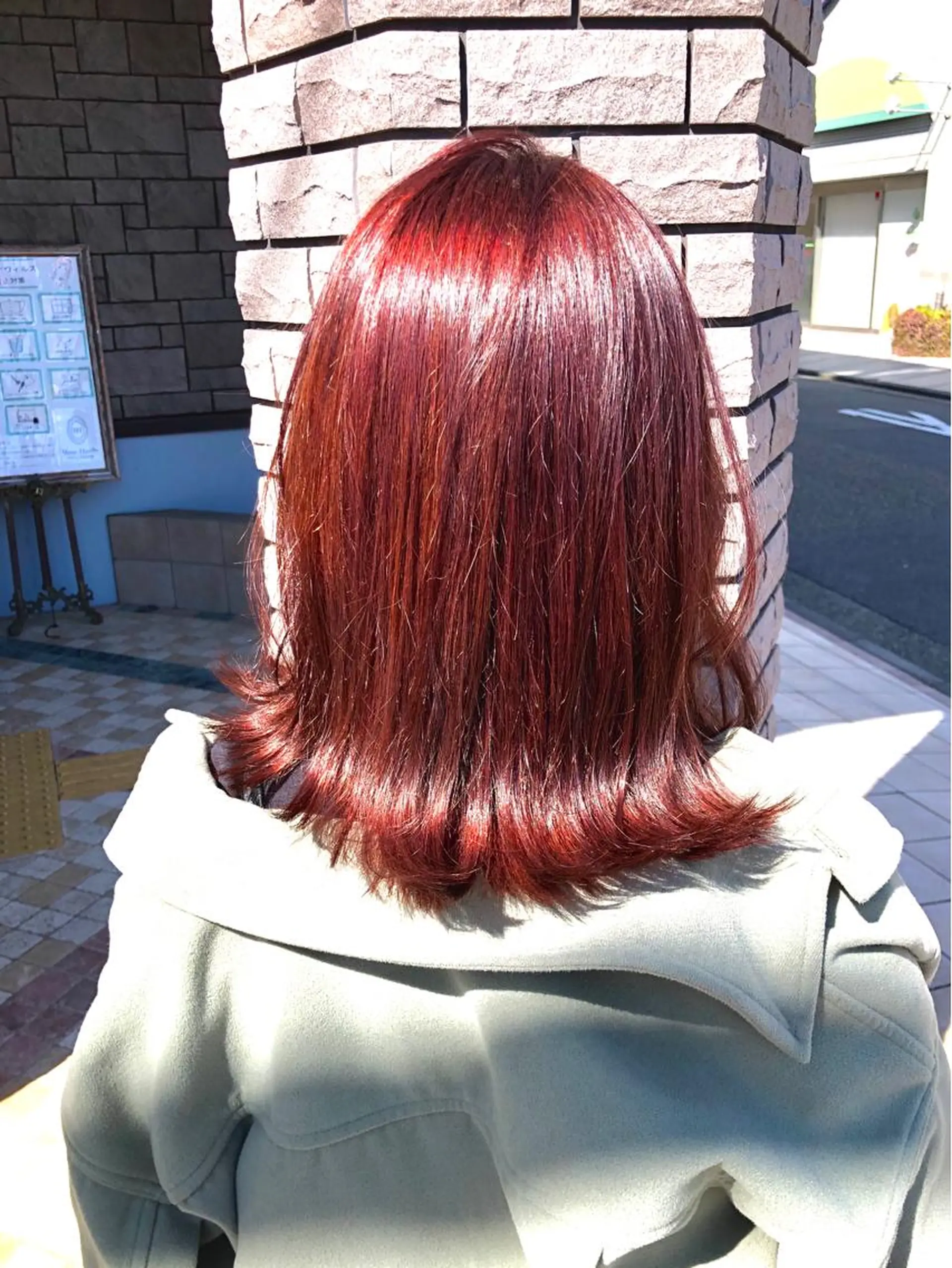 ミディアム La fith hair rond 立川店所属・kyosuke 透明感カラーのヘアスタイル