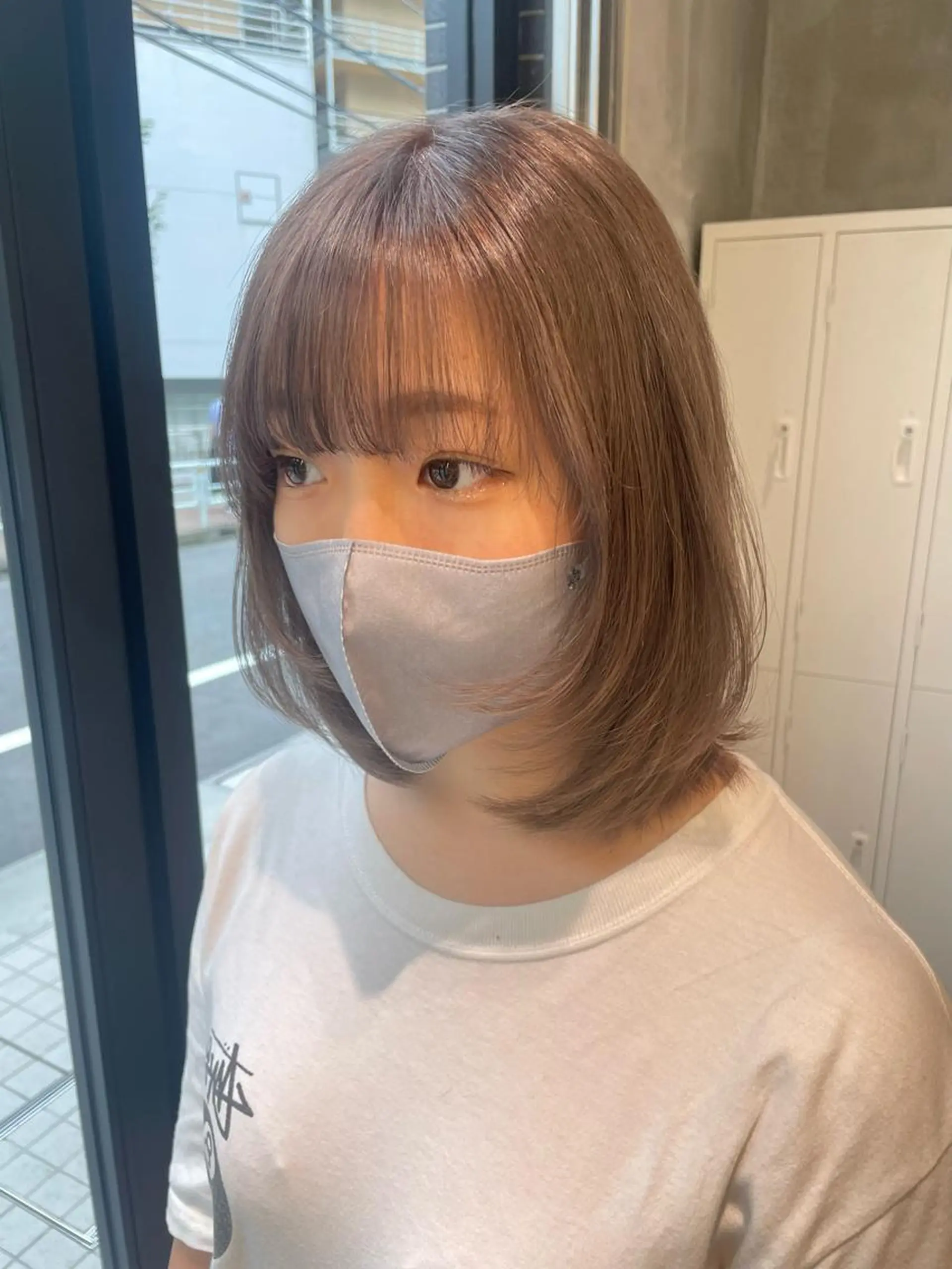 セミロング カット ヘアカラー トリートメント 銀座/レイヤーカット 🤍内野すみれのヘアスタイル