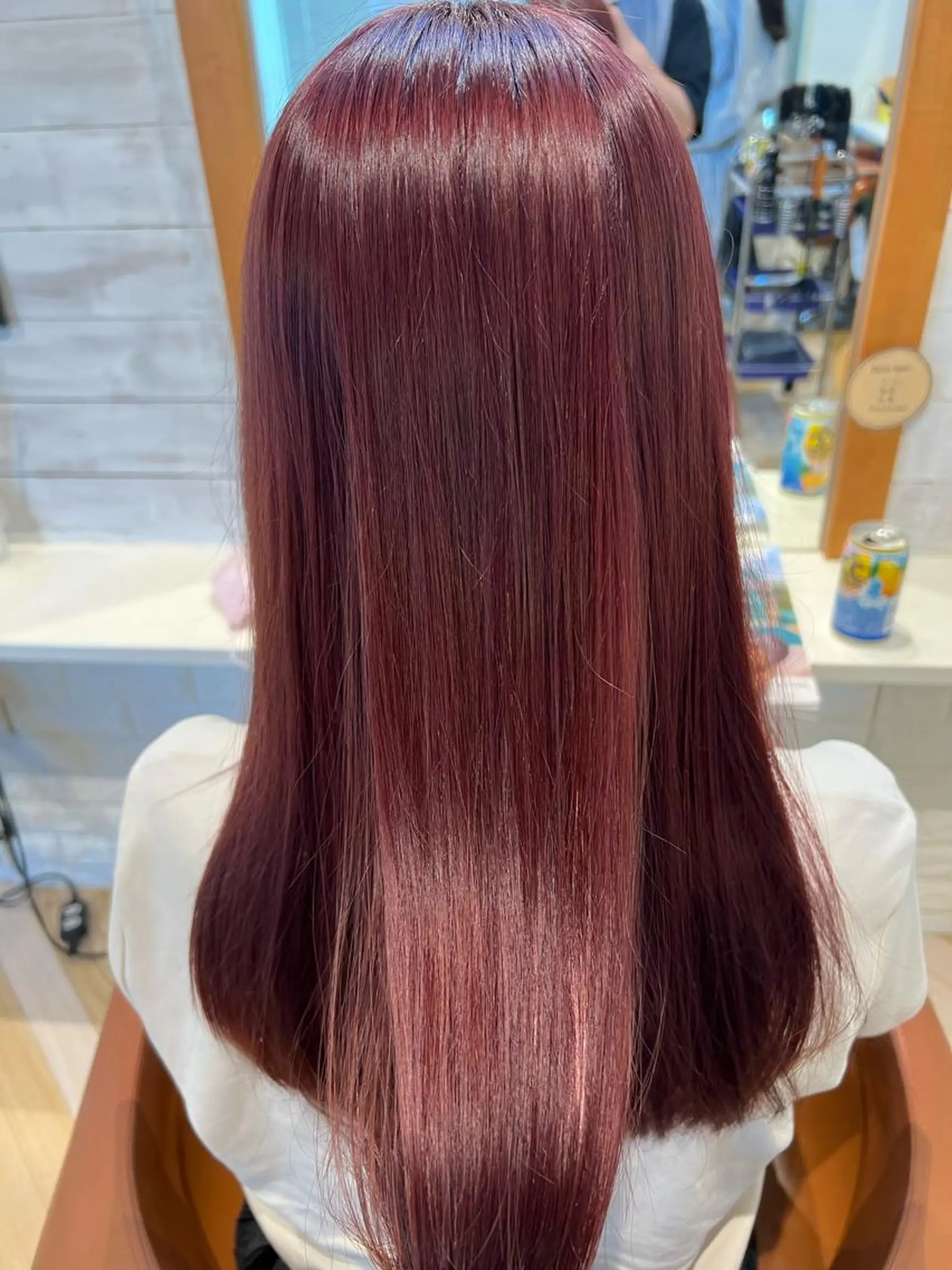 ロング カット 縮毛矯正 トリートメント ROUTE ルートのヘアスタイル