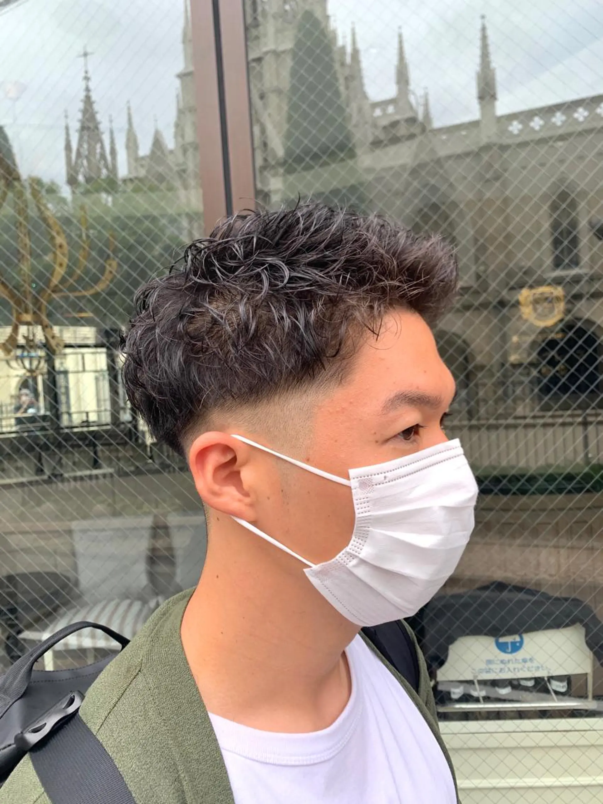 ショート パーマ メンズ mee.urawa所属・似合わせショート×透 明感/やじまたかしのヘアスタイル