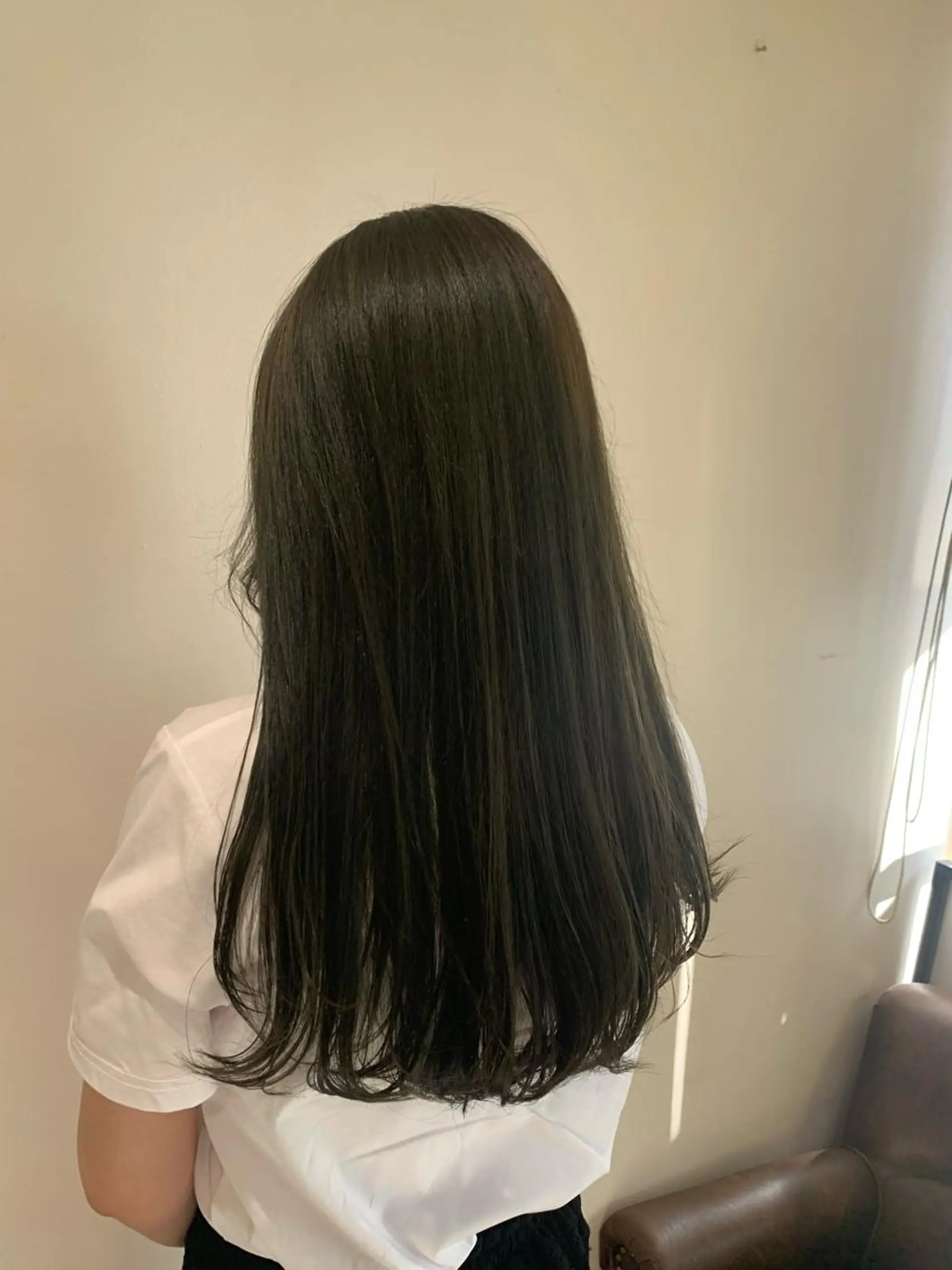 セミロング ヘアカラー トリートメント ヘアセット 金子 廉のヘアスタイル