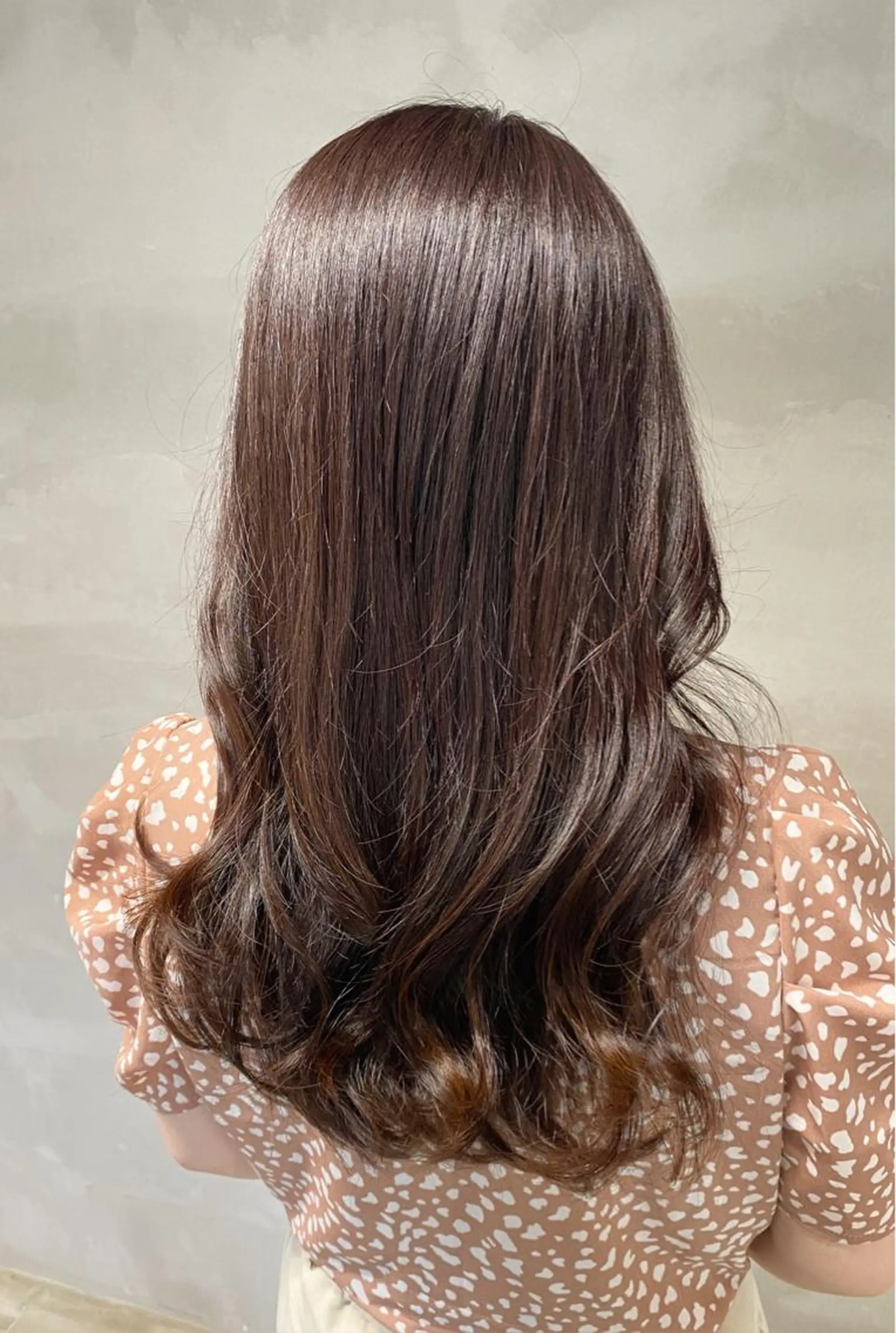 ロング カラー カット ヘアカラー トリートメント ヘッドスパ 艶髪/髪質改善/ MONSO山本のヘアスタイル