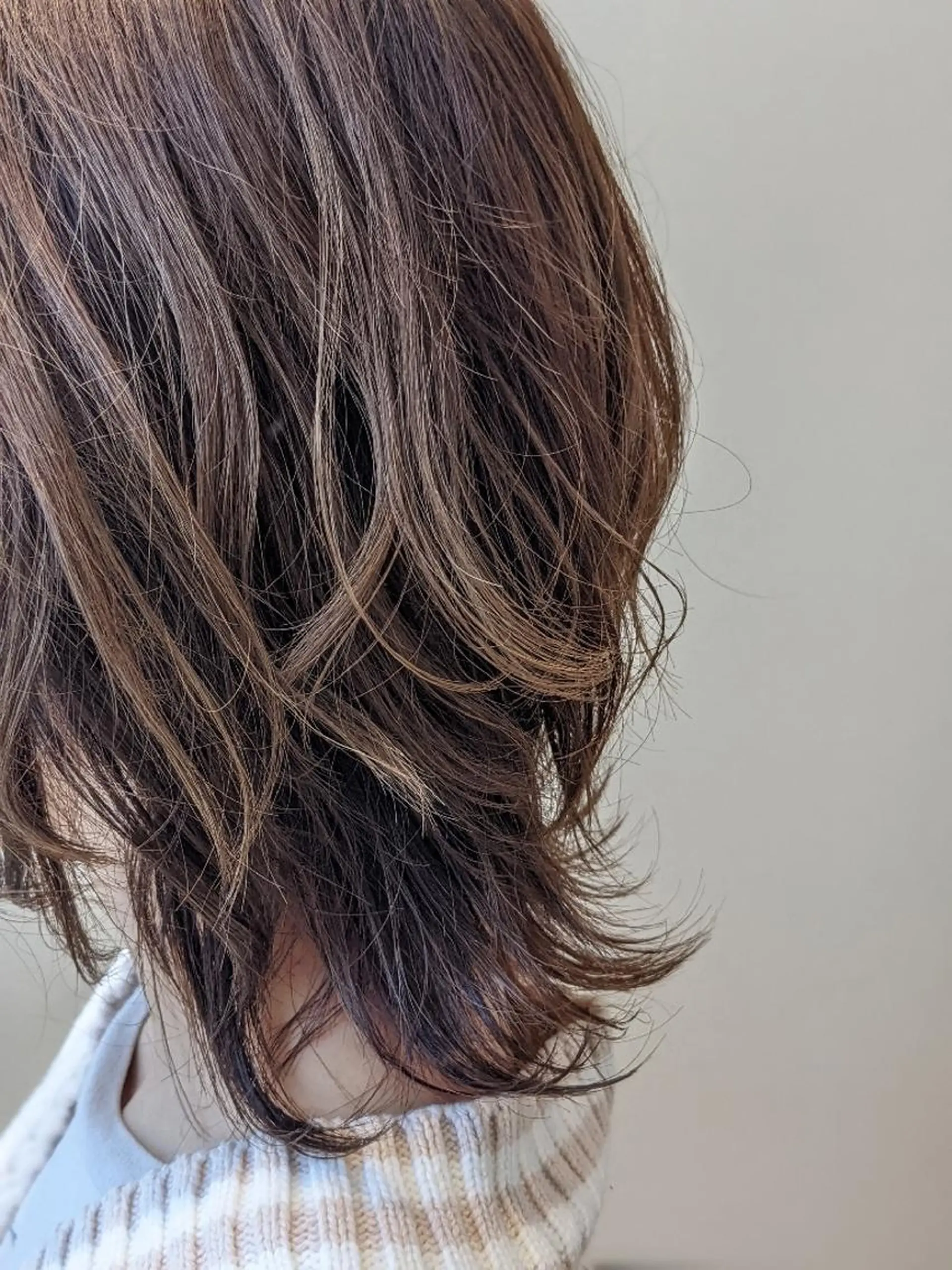 ミディアム カラー パープルカラー カット ヘアカラー トリートメント 【大人艶カラー🌿】 中畑リョウのヘアスタイル