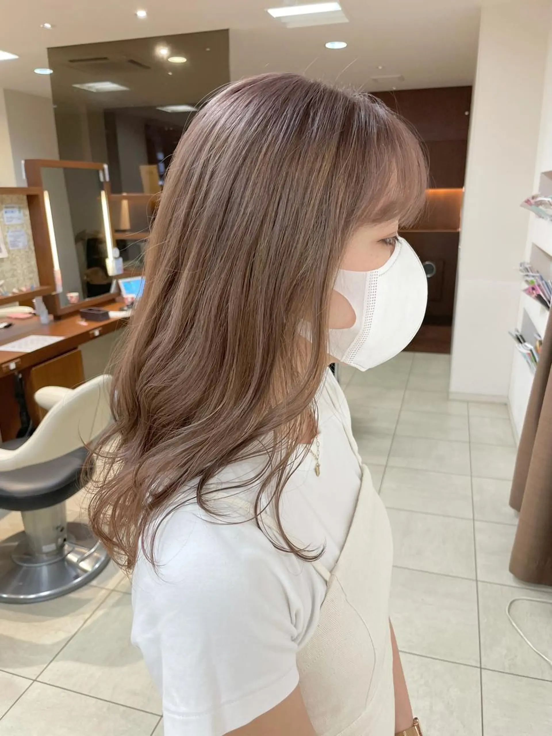 ロング カラー ヘアアレンジ ヘアカラー トリートメント 【Sweep】おじま のぞみのヘアスタイル