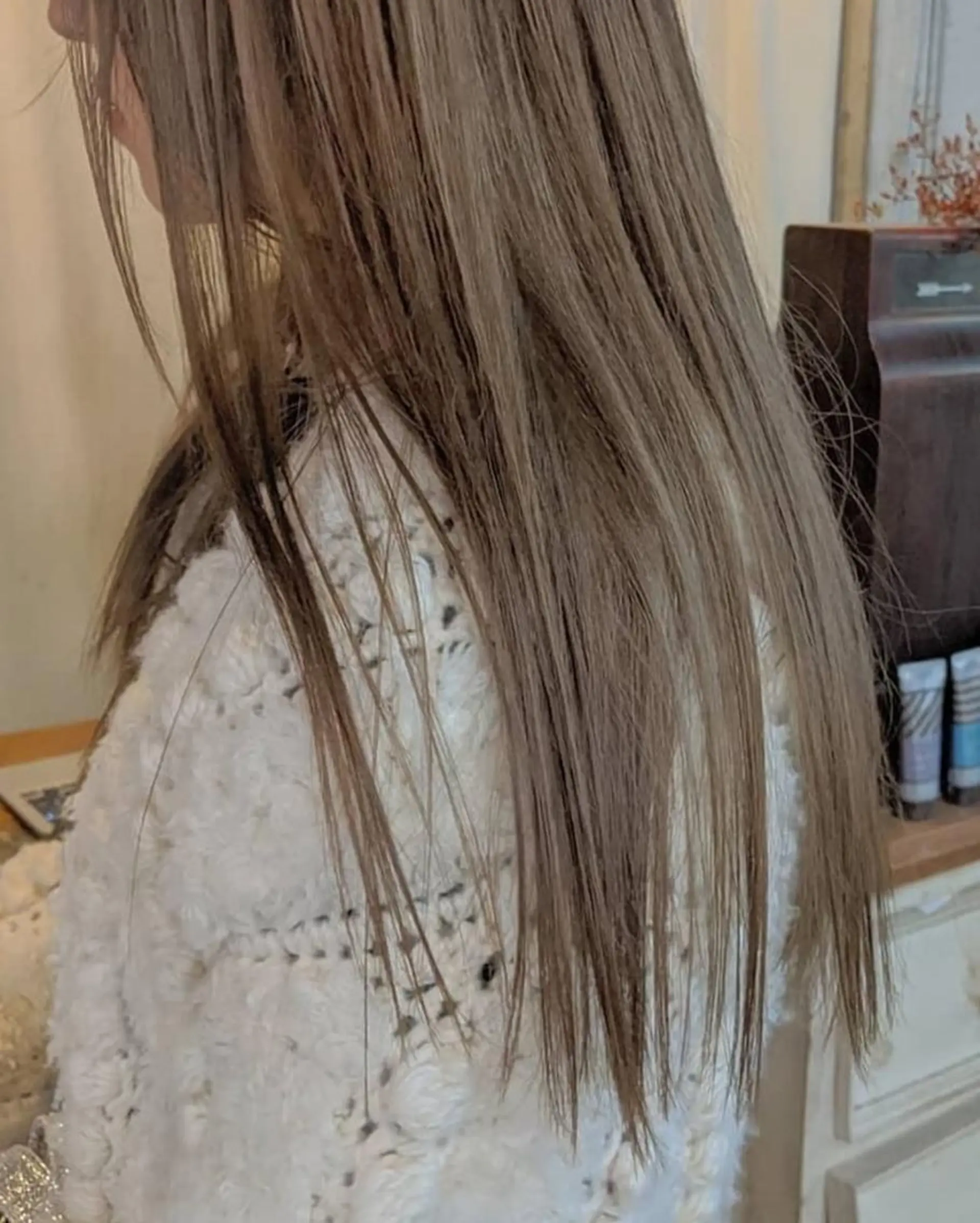 ロング カラー ヘアアレンジ ヘアカラー トリートメント ヘアセット 南堀江 möwen ( メーヴェ )所属・mowen RUIのヘアスタイル