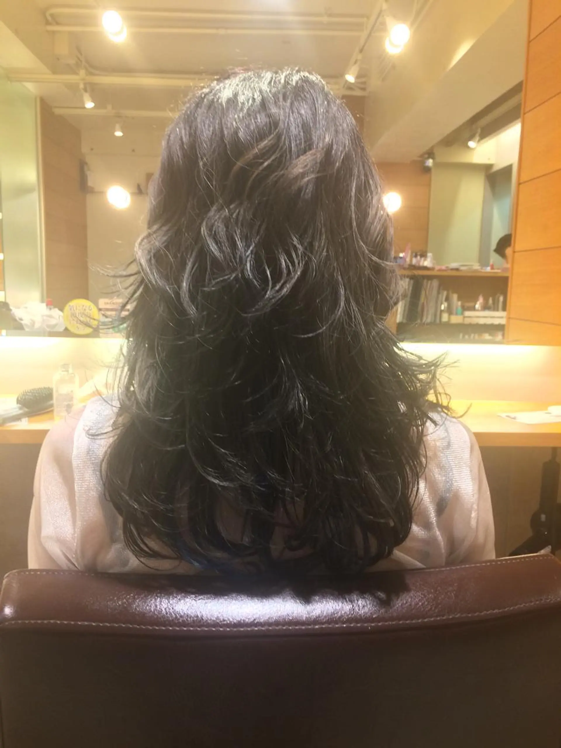 ロング カラー パーマ ヘアアレンジ メンズパーマの巨匠 鈴木純のヘアスタイル