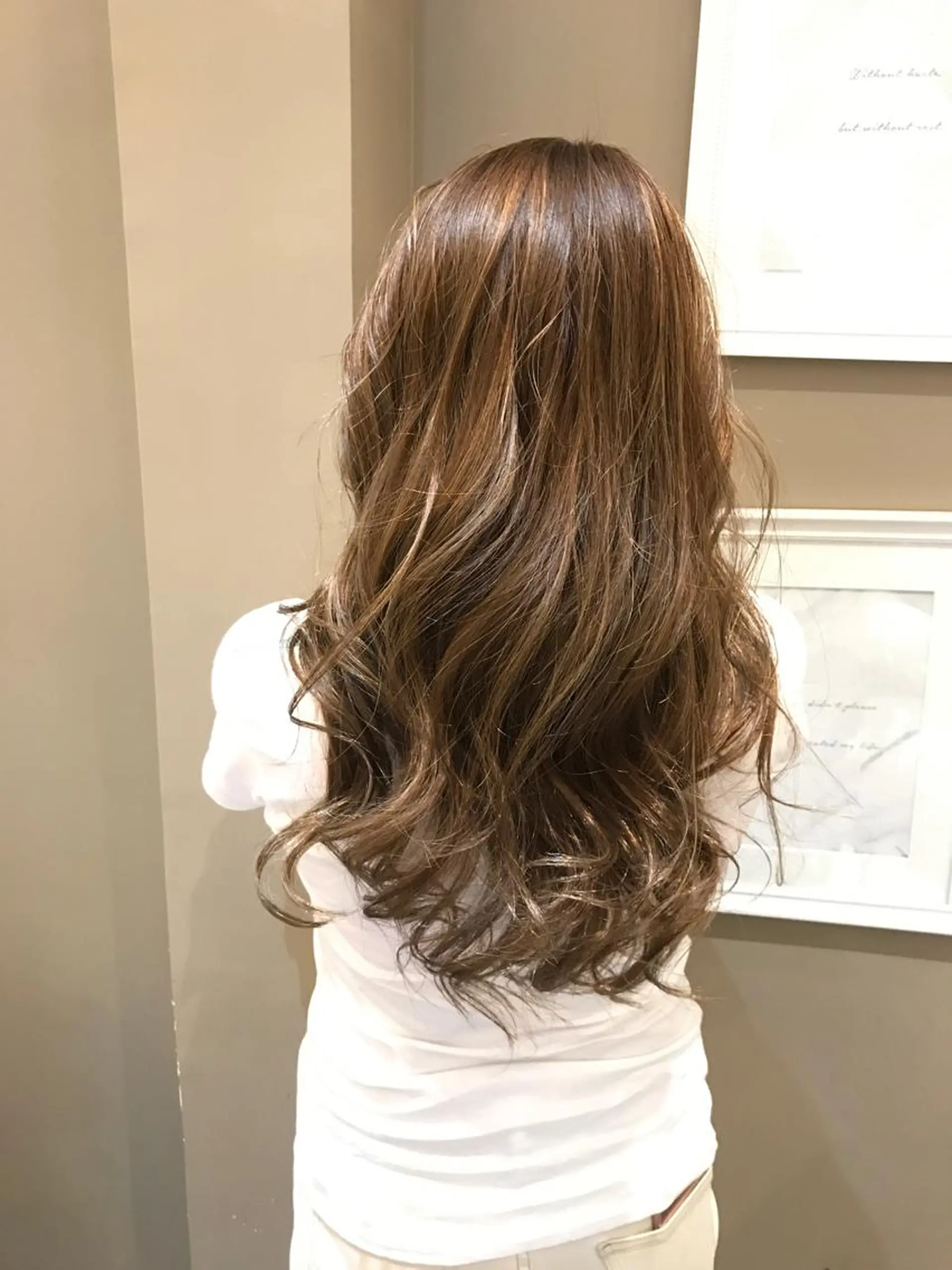 ロング カラー 神野 雅樹のヘアスタイル