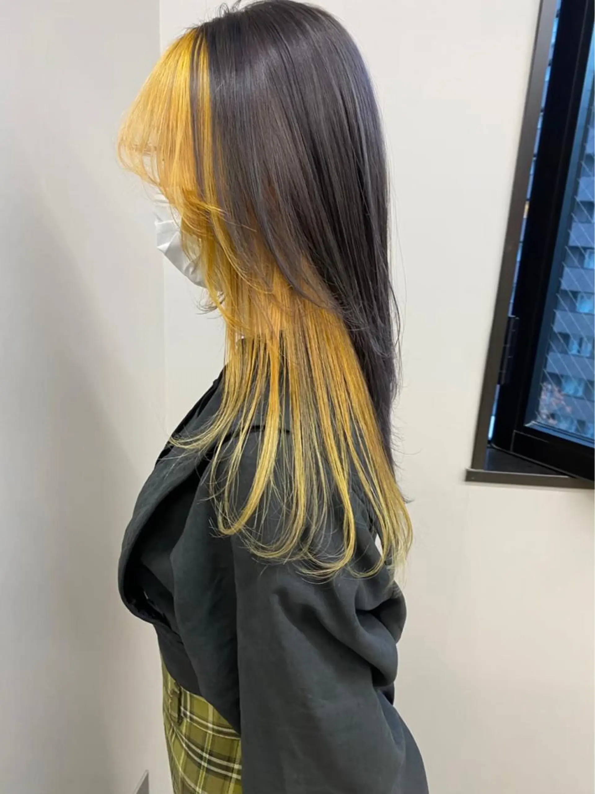 セミロング バレイヤージュモデル 小林匠❤️‍🔥のヘアスタイル