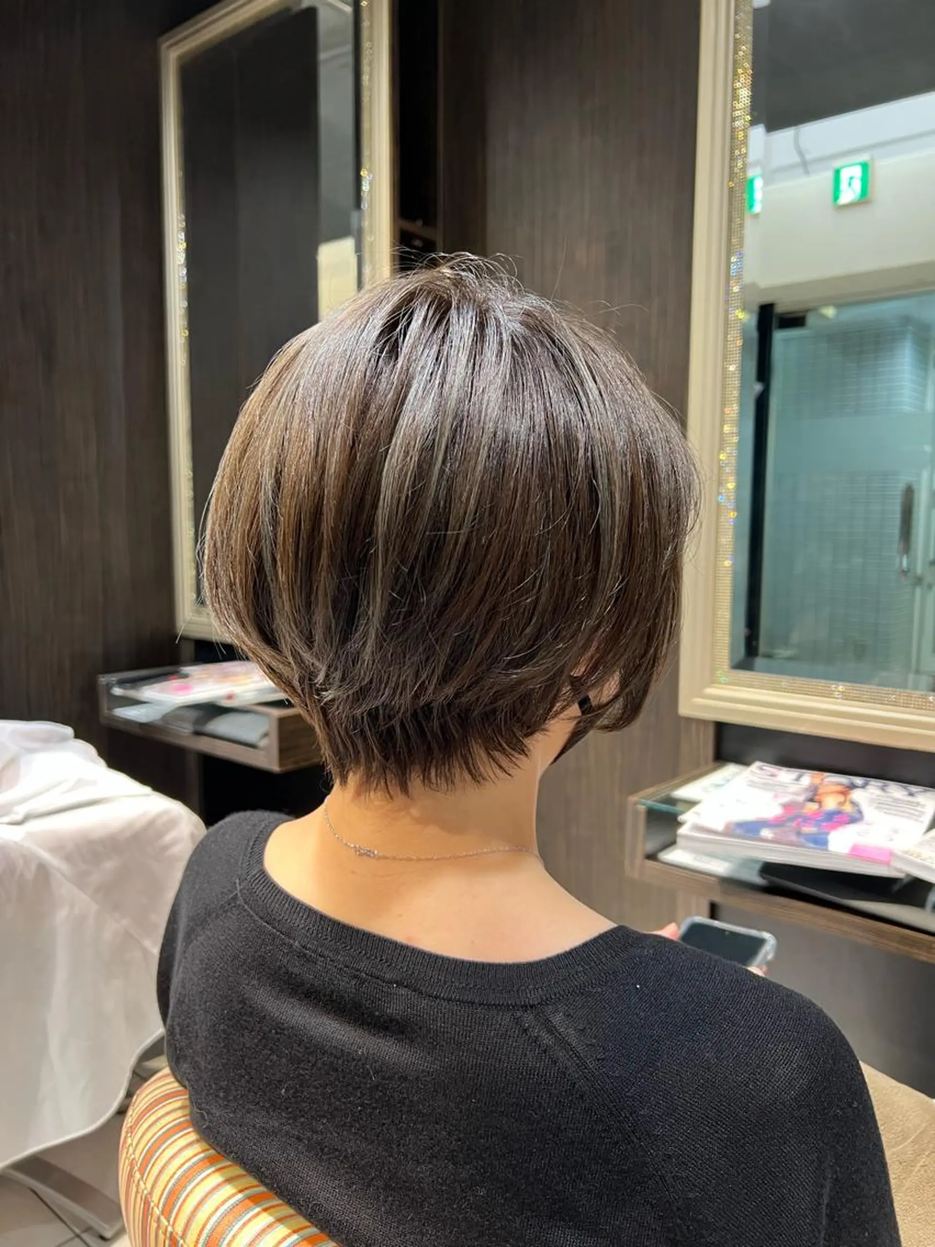 ショート カラー 清水 義久のヘアスタイル