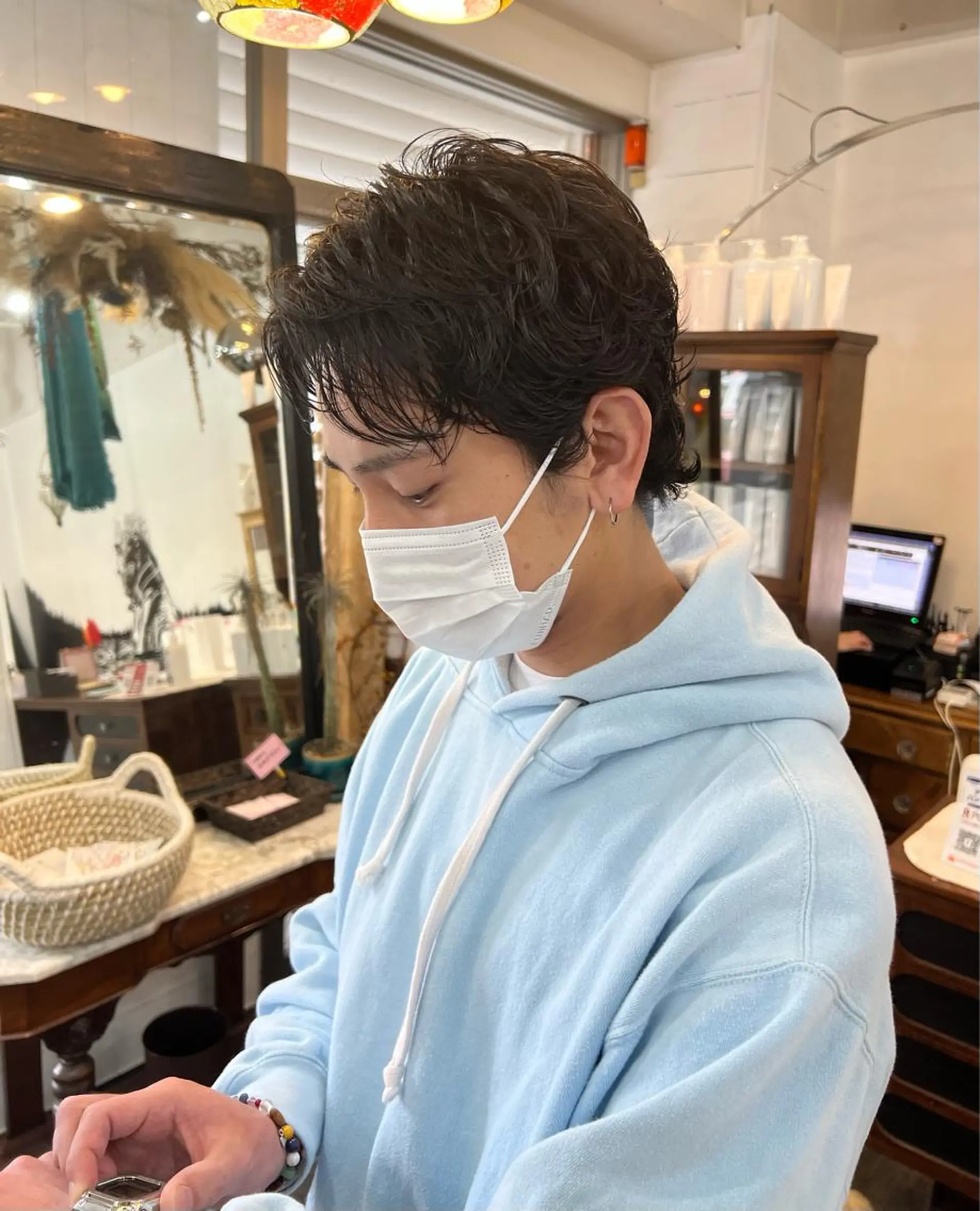 ショート カラー パーマ メンズ LOMARLIE JURIAのヘアスタイル