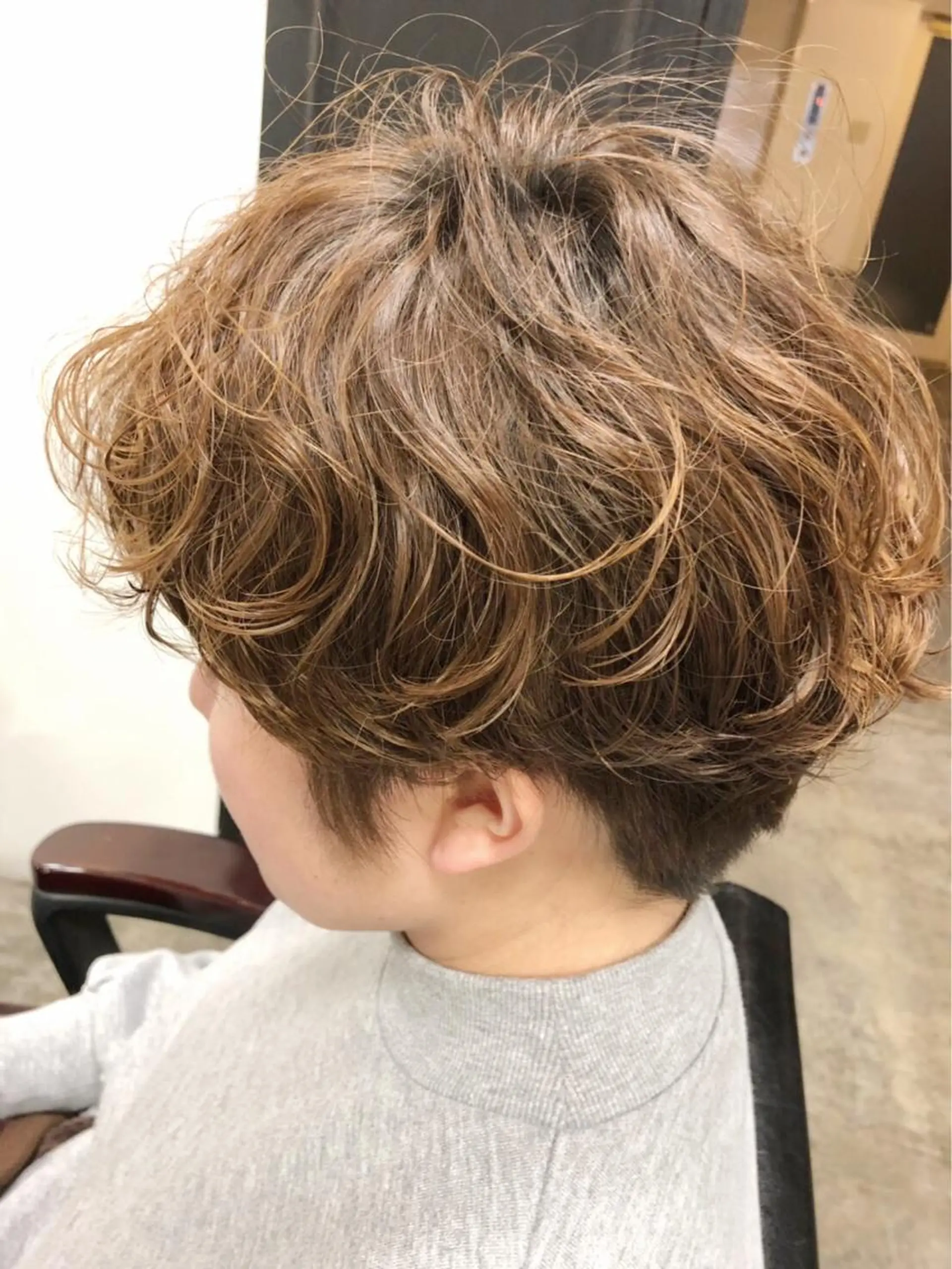 ショート パーマ カット パーマ トリートメント Mira 代表 SEKIのヘアスタイル